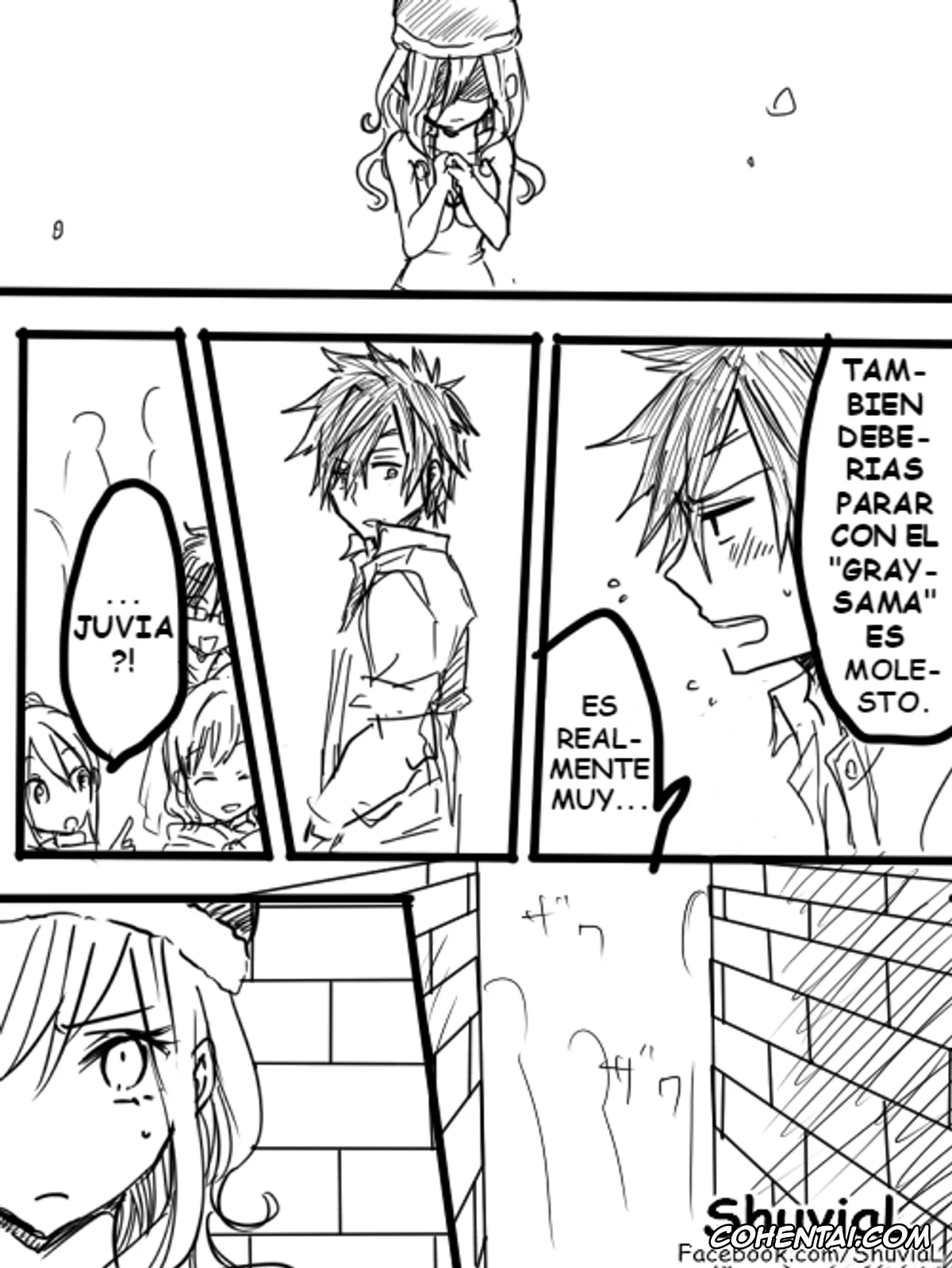 Fairy Tail porno, Gray Fullbuster porno, Juvia Lockser porno, DOUJINSHI GRUVIA R-18 (Fairy Tail), pagina 11