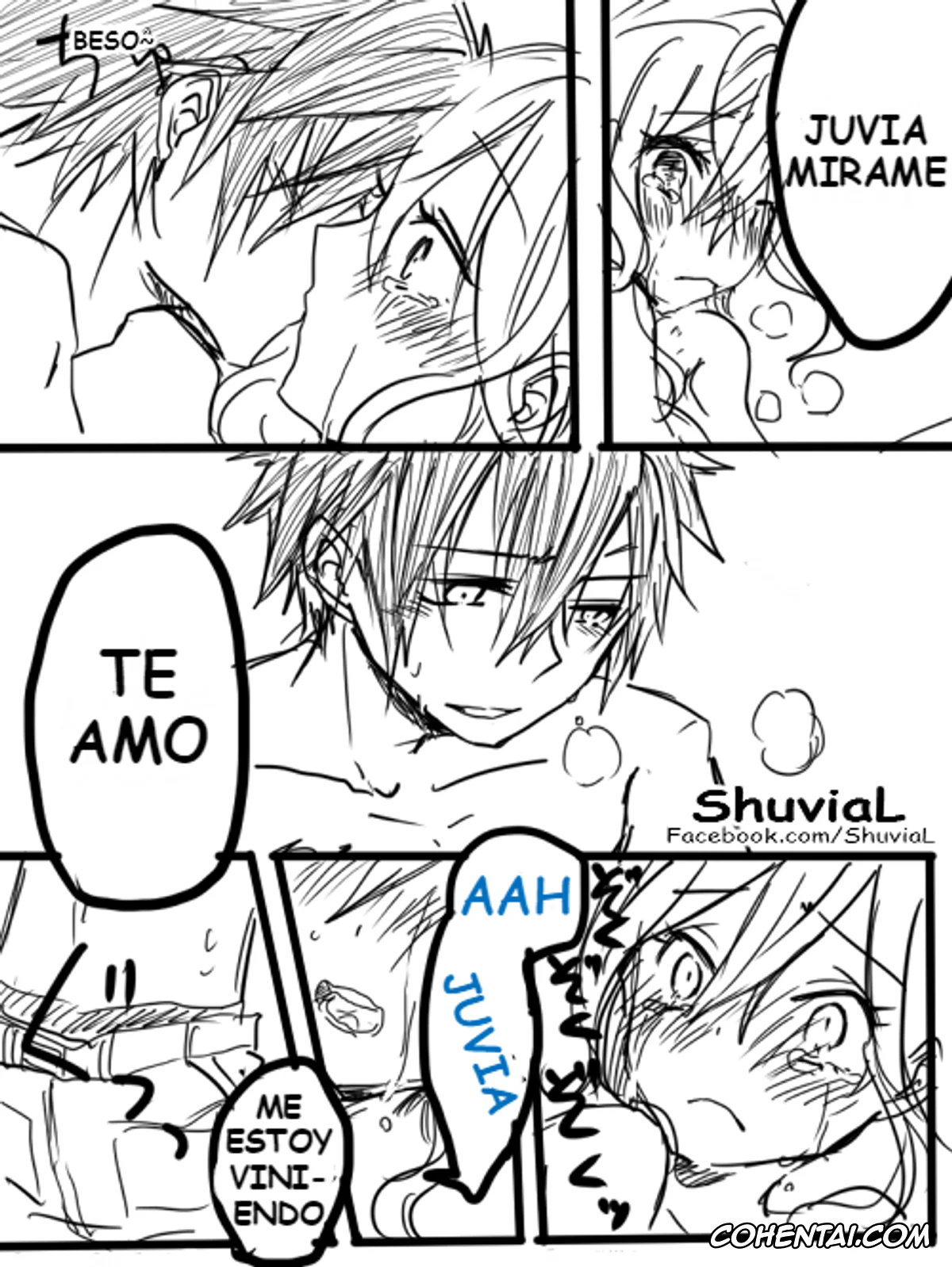 Fairy Tail porno, Gray Fullbuster porno, Juvia Lockser porno, DOUJINSHI GRUVIA R-18 (Fairy Tail), pagina 35