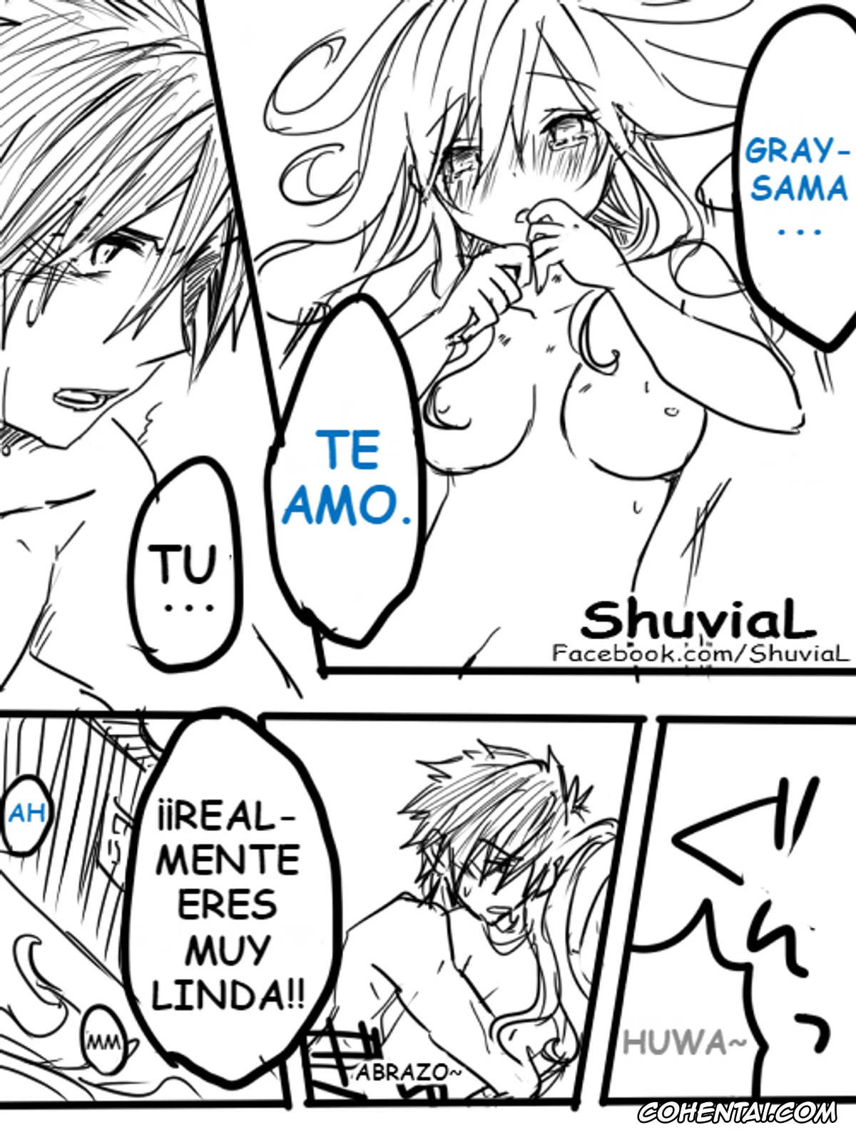 Fairy Tail xxx, Gray Fullbuster xxx, Juvia Lockser xxx, DOUJINSHI GRUVIA R-18 (Fairy Tail), pagina 37