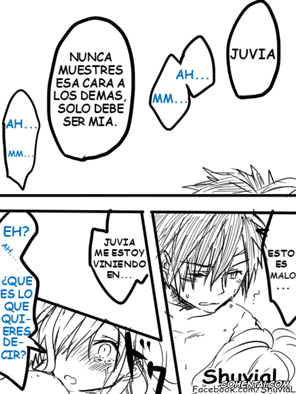 Fairy Tail porno, Gray Fullbuster porno, Juvia Lockser porno, DOUJINSHI GRUVIA R-18 (Fairy Tail), pagina 38