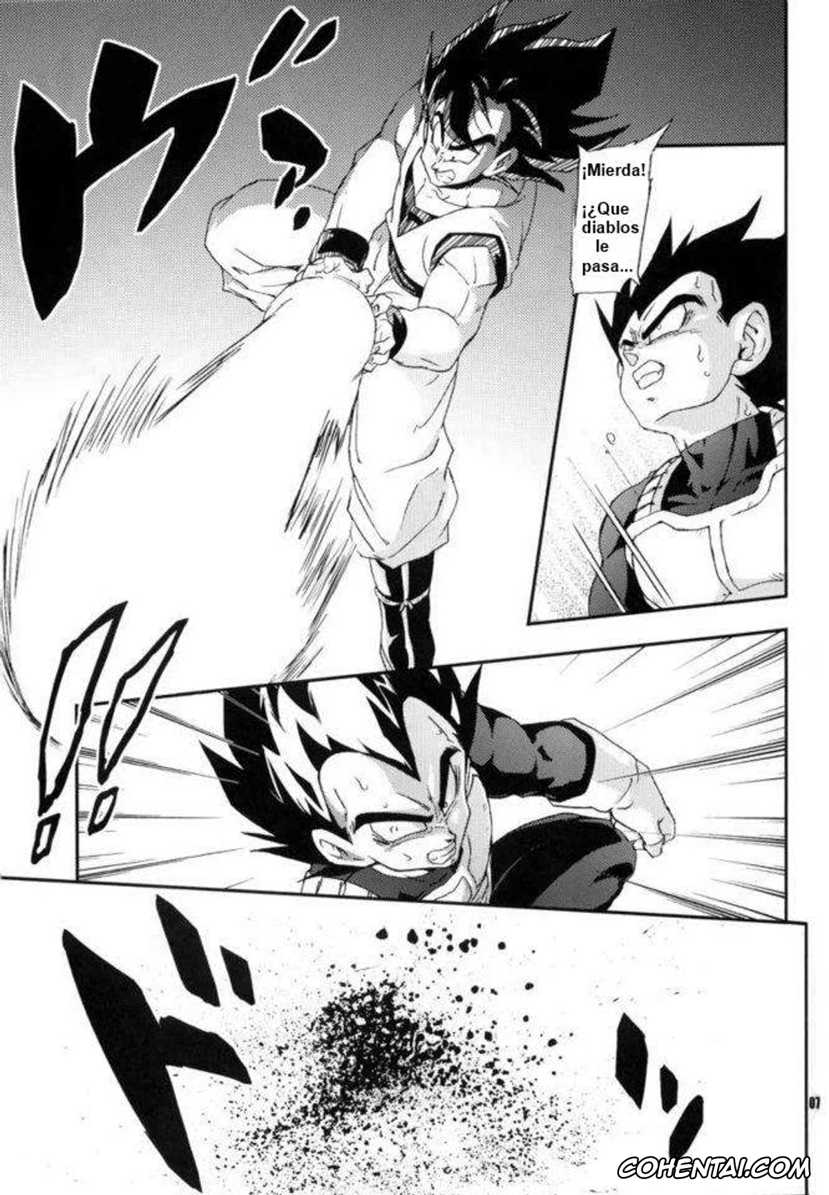 Dragon Ball Z xxx, Bardock xxx, Son Goku xxx, Vegeta xxx, Kemono-tachi wa Furusato o Mezasu (Dragon Ball Z), pagina 4