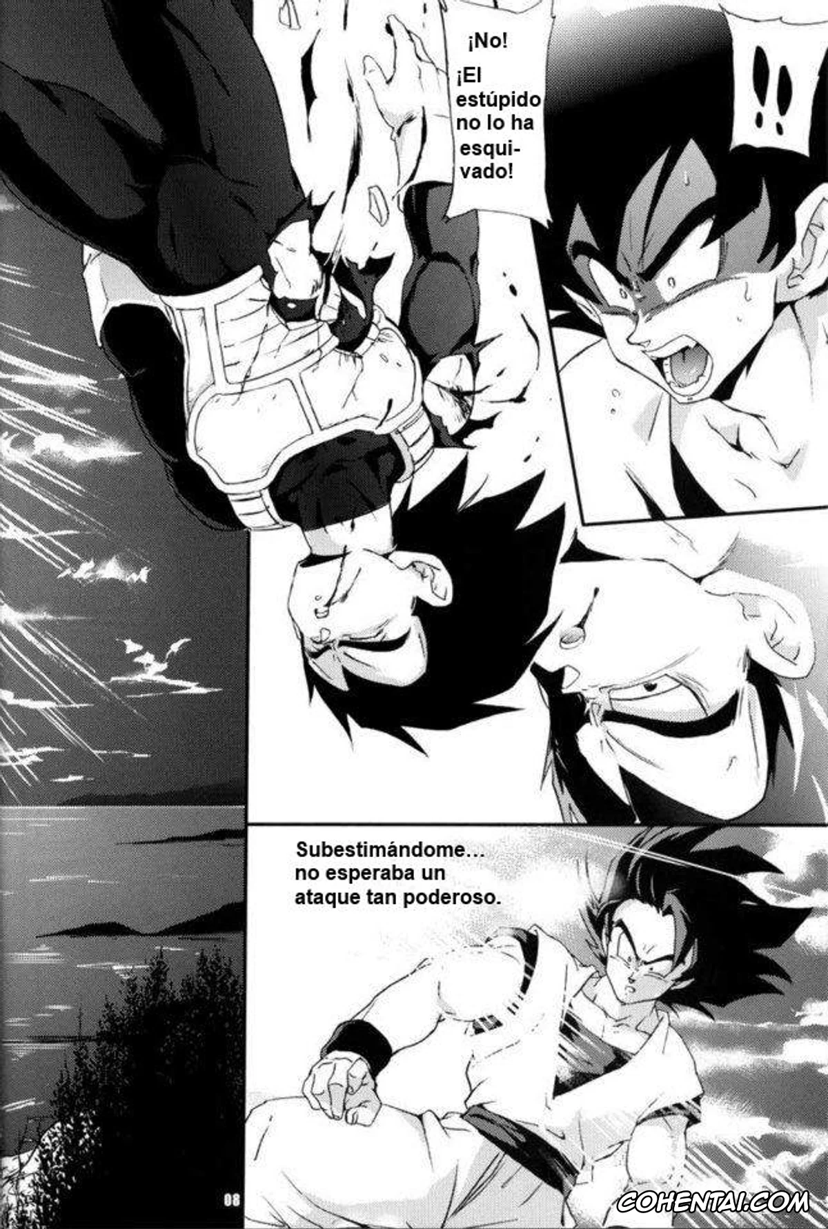Dragon Ball Z porno, Bardock porno, Son Goku porno, Vegeta porno, Kemono-tachi wa Furusato o Mezasu (Dragon Ball Z), pagina 5