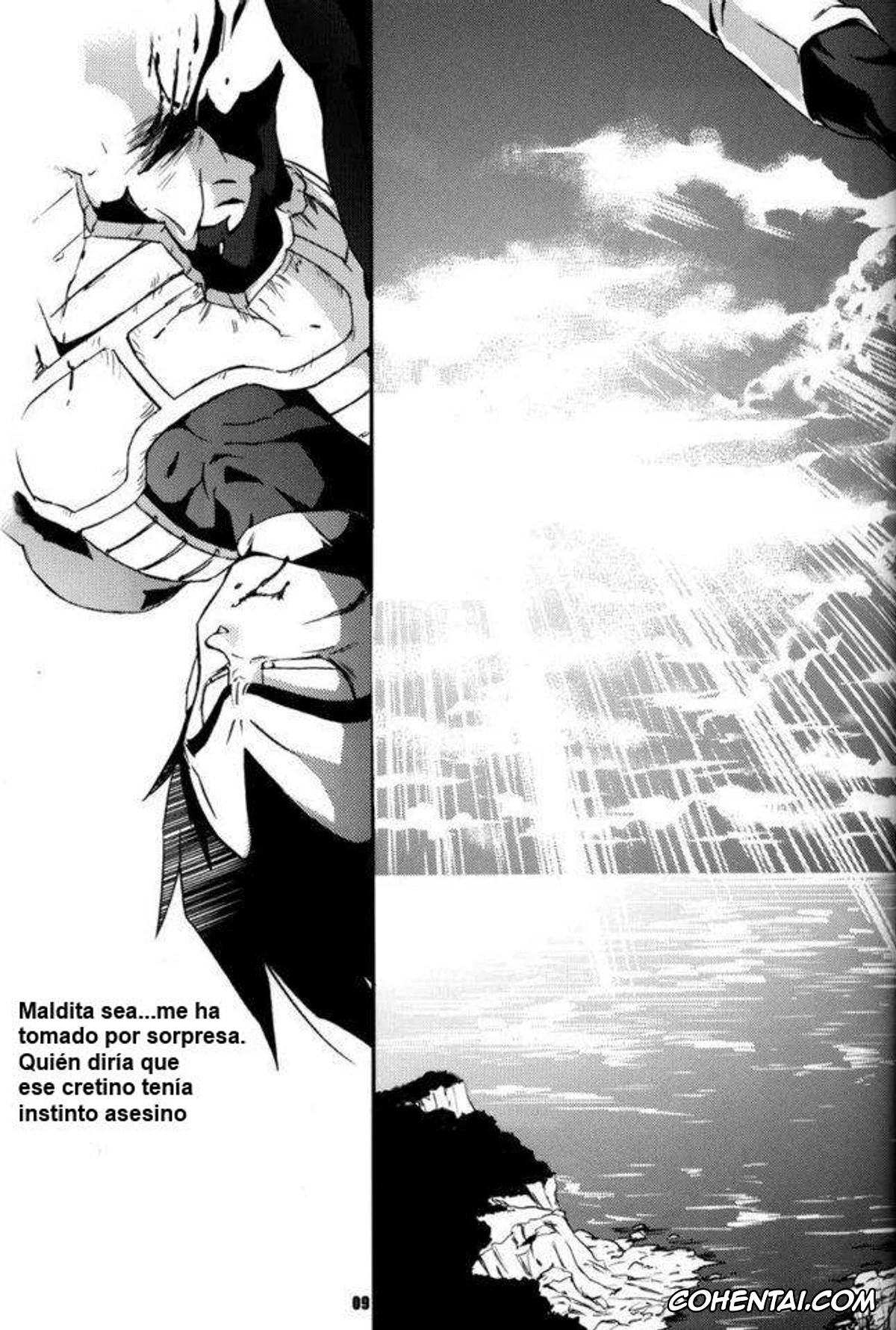 Dragon Ball Z hentai, Bardock hentai, Son Goku hentai, Vegeta hentai, Kemono-tachi wa Furusato o Mezasu (Dragon Ball Z), pagina 6