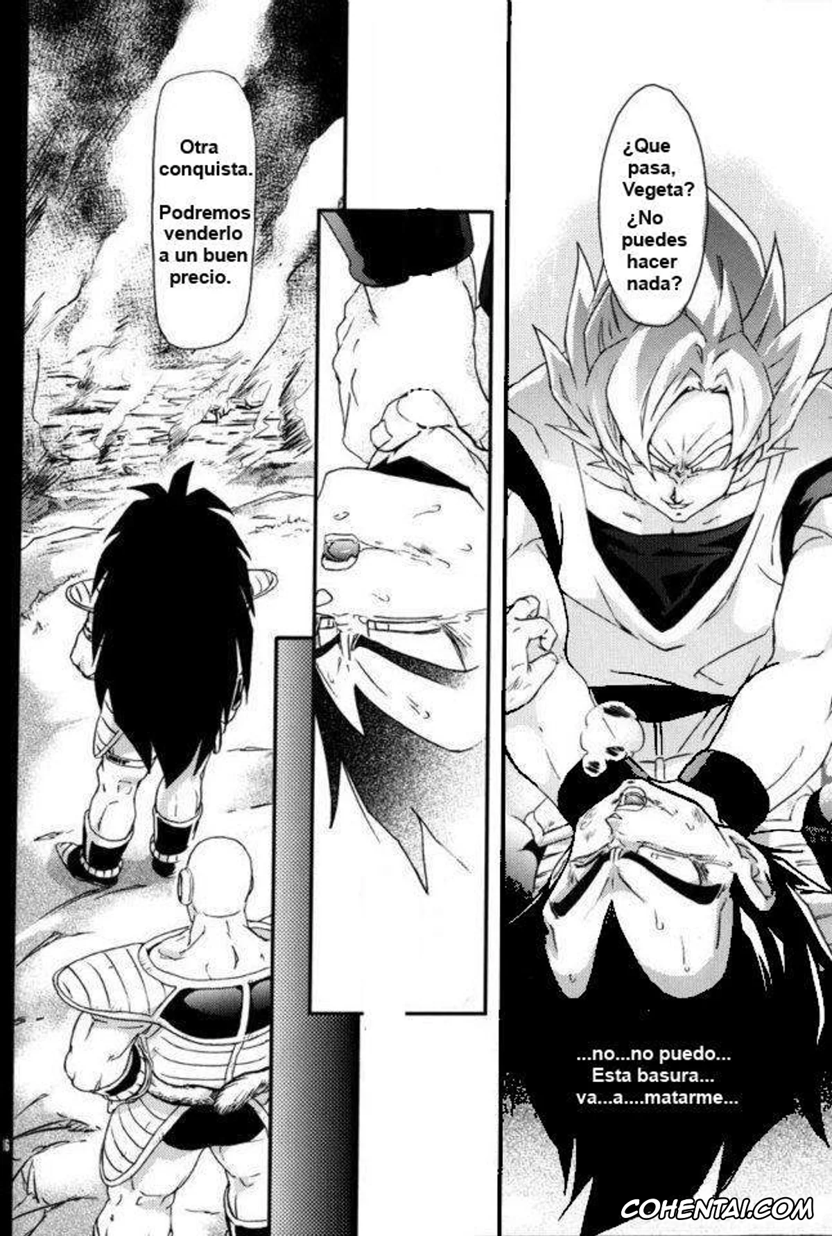 Dragon Ball Z xxx, Bardock xxx, Son Goku xxx, Vegeta xxx, Kemono-tachi wa Furusato o Mezasu (Dragon Ball Z), pagina 13