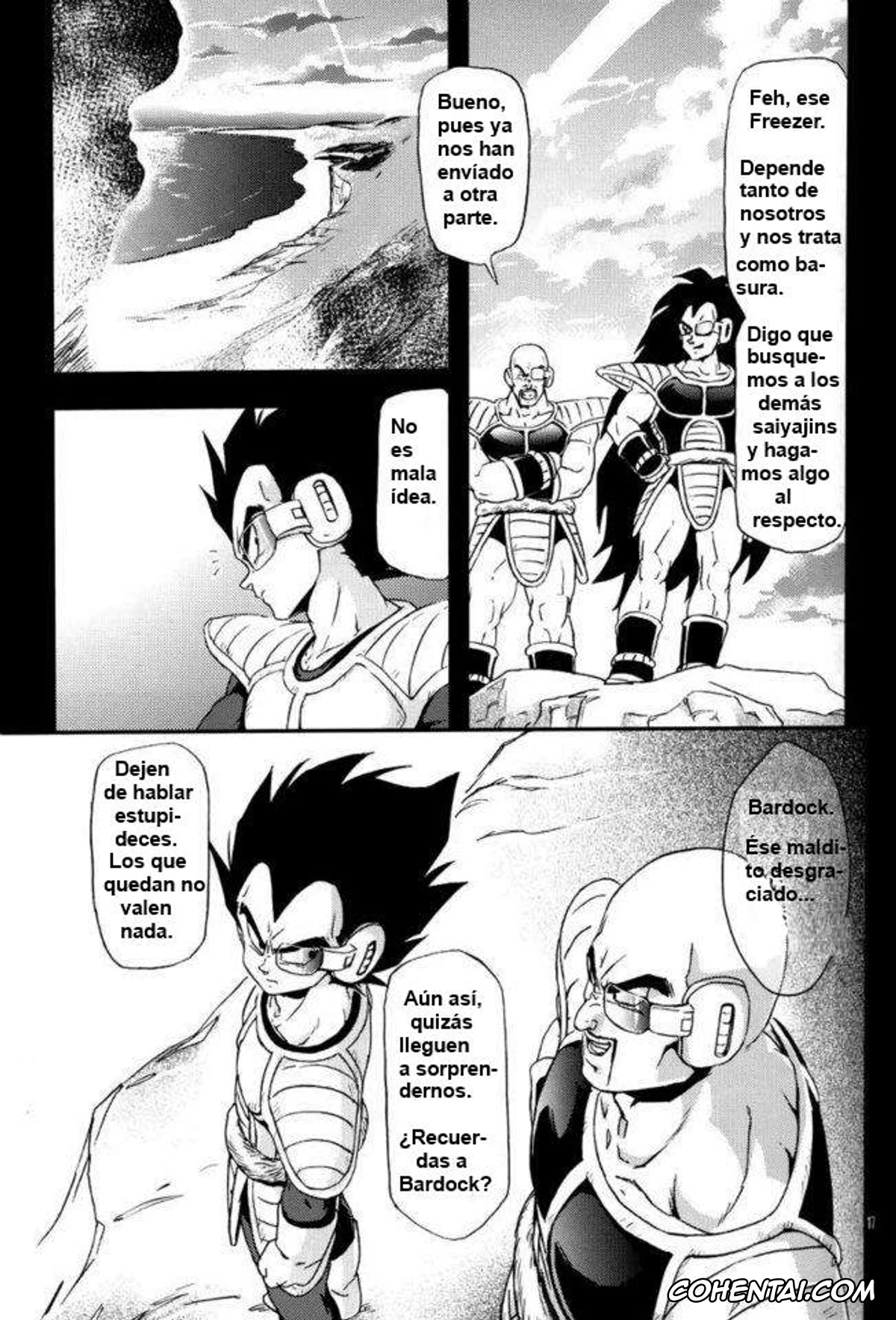Dragon Ball Z porno, Bardock porno, Son Goku porno, Vegeta porno, Kemono-tachi wa Furusato o Mezasu (Dragon Ball Z), pagina 14
