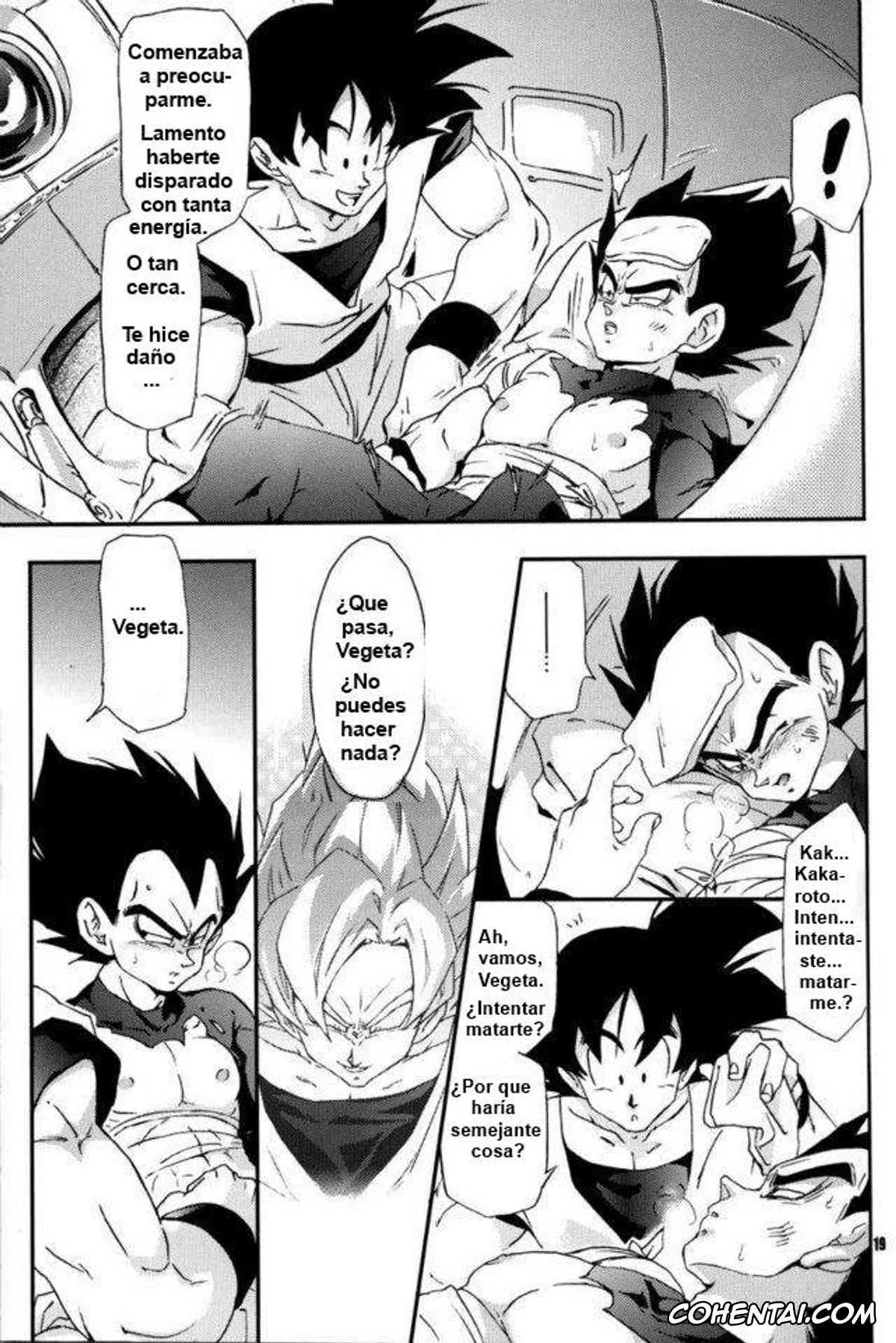 Dragon Ball Z porno, Bardock porno, Son Goku porno, Vegeta porno, Kemono-tachi wa Furusato o Mezasu (Dragon Ball Z), pagina 17