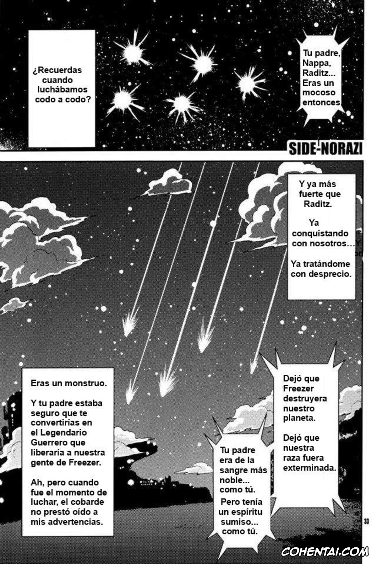 Dragon Ball Z hentai, Bardock hentai, Son Goku hentai, Vegeta hentai, Kemono-tachi wa Furusato o Mezasu (Dragon Ball Z), pagina 24