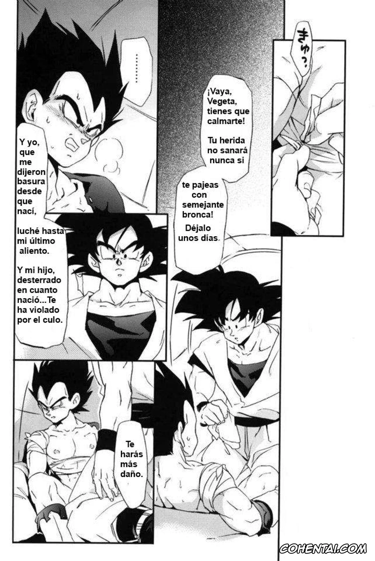 Dragon Ball Z xxx, Bardock xxx, Son Goku xxx, Vegeta xxx, Kemono-tachi wa Furusato o Mezasu (Dragon Ball Z), pagina 25
