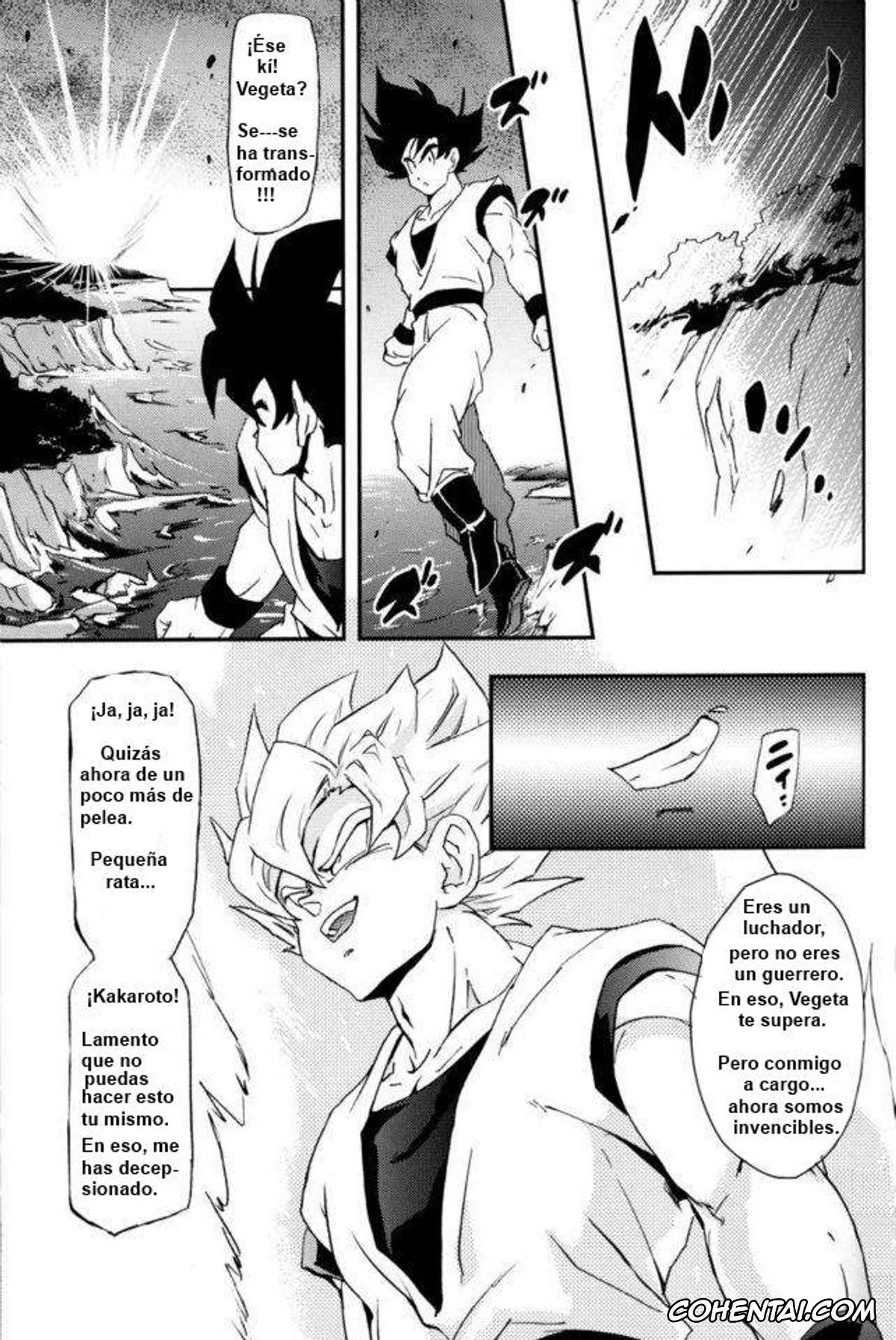 Dragon Ball Z porno, Bardock porno, Son Goku porno, Vegeta porno, Kemono-tachi wa Furusato o Mezasu (Dragon Ball Z), pagina 29