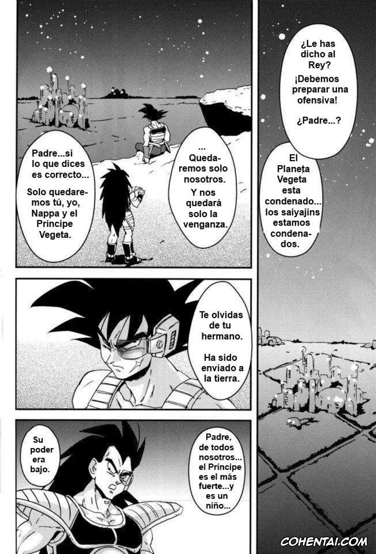 Dragon Ball Z porno, Bardock porno, Son Goku porno, Vegeta porno, Kemono-tachi wa Furusato o Mezasu (Dragon Ball Z), pagina 32