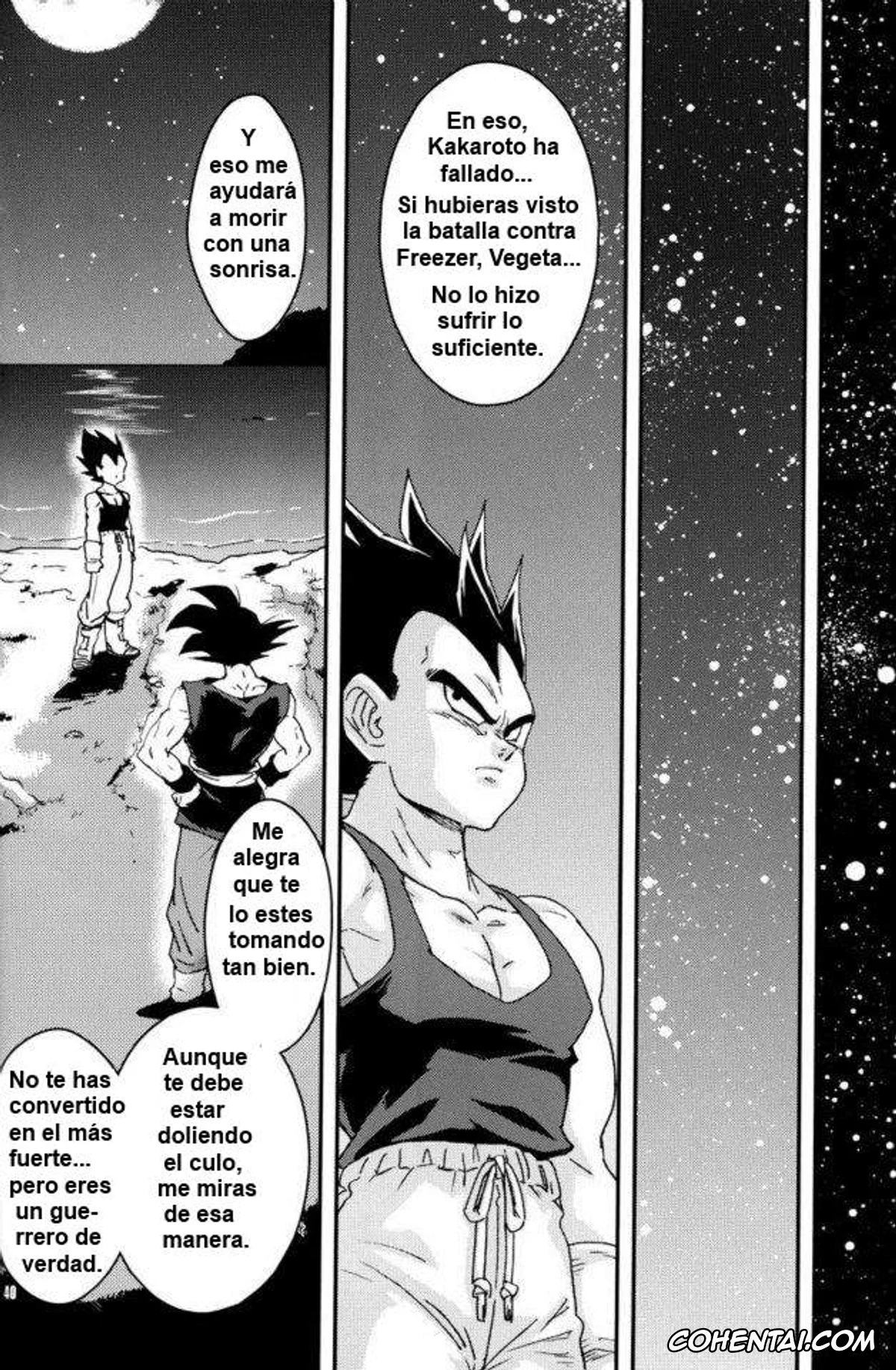 Dragon Ball Z porno, Bardock porno, Son Goku porno, Vegeta porno, Kemono-tachi wa Furusato o Mezasu (Dragon Ball Z), pagina 38