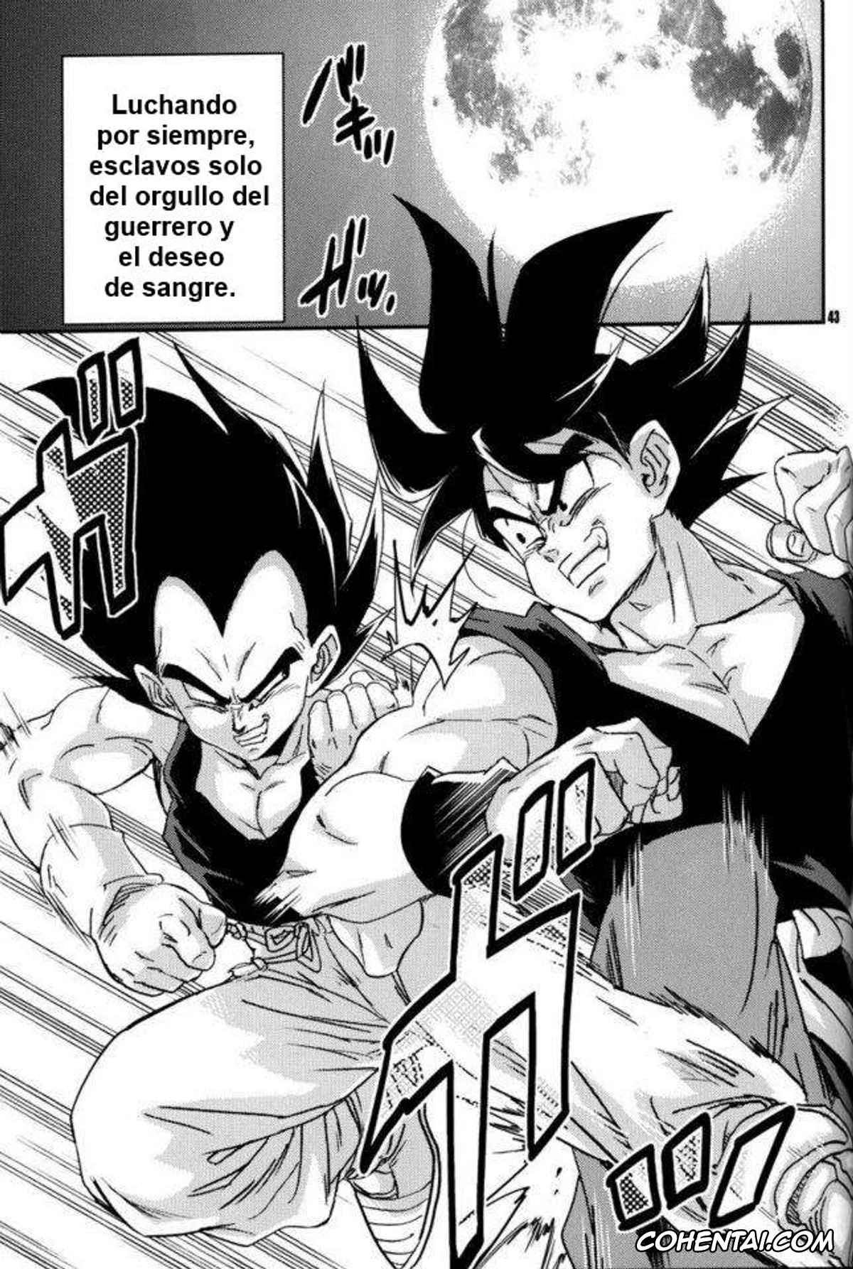 Dragon Ball Z porno, Bardock porno, Son Goku porno, Vegeta porno, Kemono-tachi wa Furusato o Mezasu (Dragon Ball Z), pagina 41
