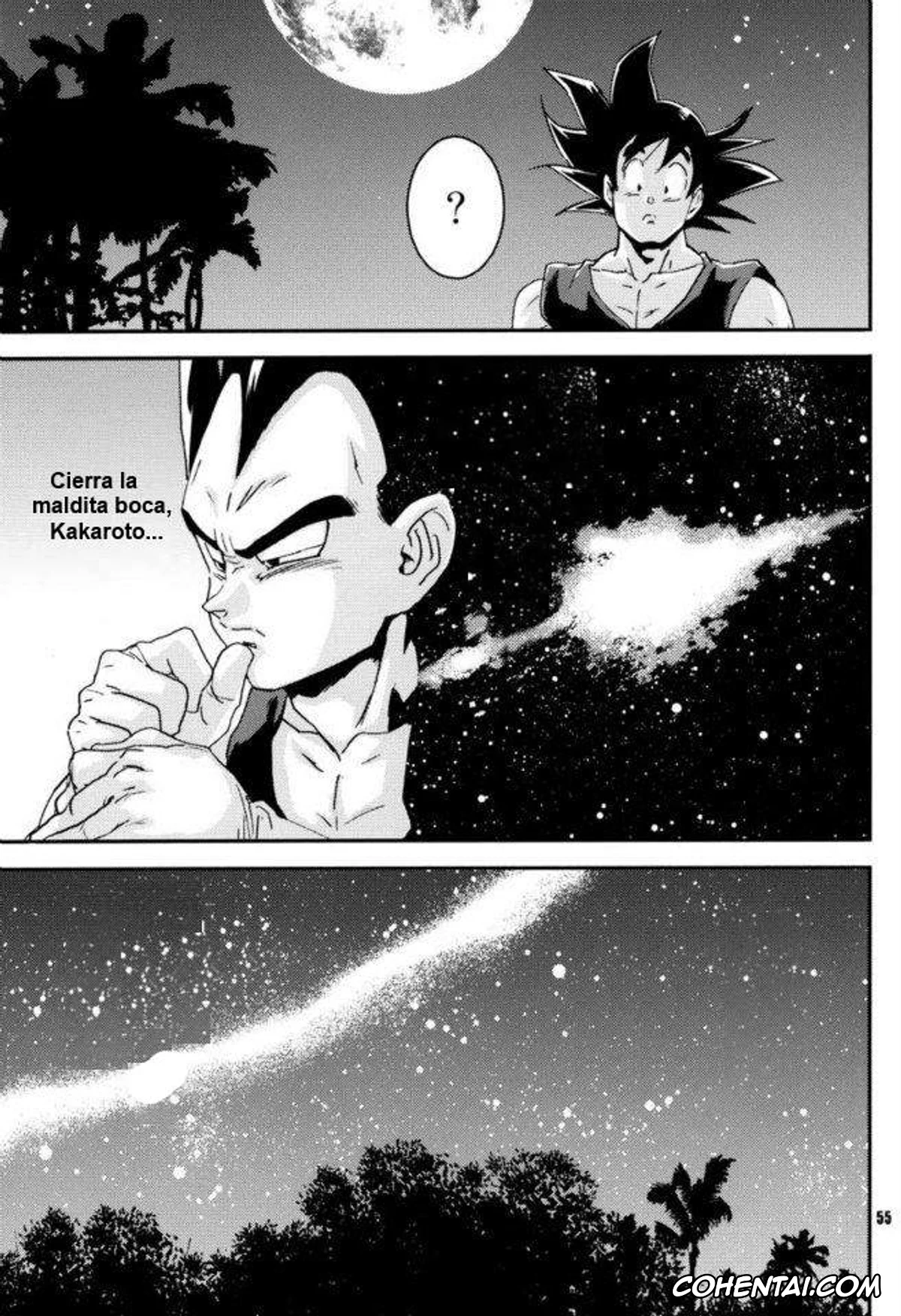 Dragon Ball Z porno, Bardock porno, Son Goku porno, Vegeta porno, Kemono-tachi wa Furusato o Mezasu (Dragon Ball Z), pagina 53