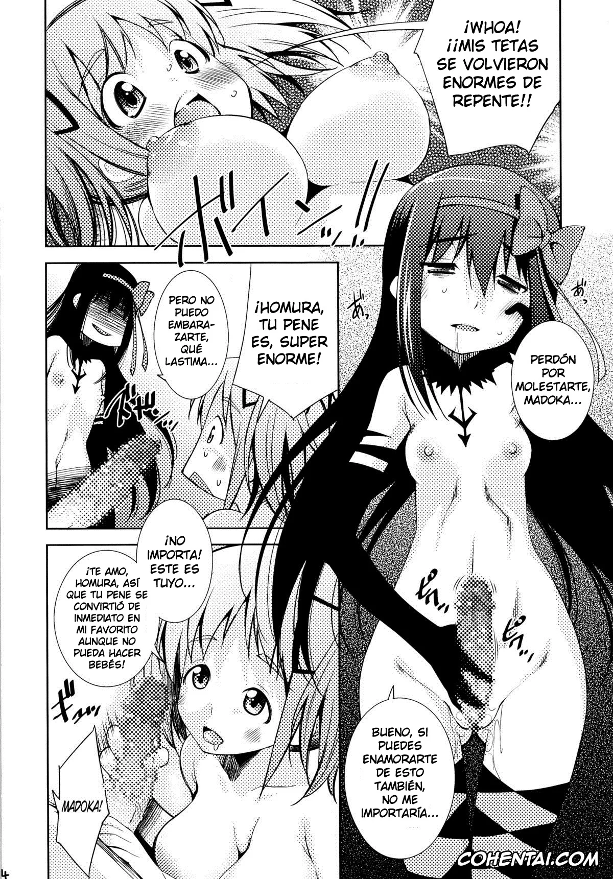Puella Magi Madoka Magica xxx, Homura Akemi xxx, Madoka Kaname xxx, Mami Tomoe xxx, MadoHomu Camembert (Puella Magi Madoka Magica), pagina 13