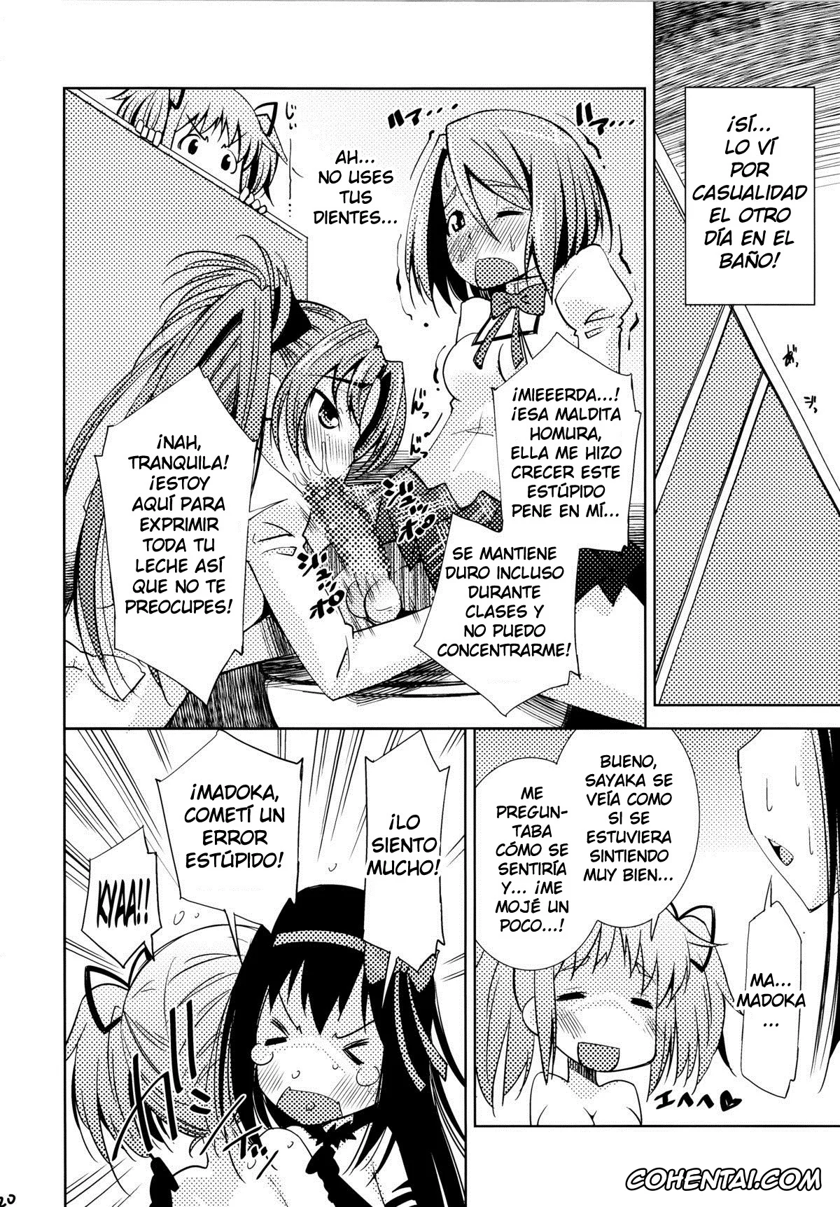 Puella Magi Madoka Magica xxx, Homura Akemi xxx, Madoka Kaname xxx, Mami Tomoe xxx, MadoHomu Camembert (Puella Magi Madoka Magica), pagina 19