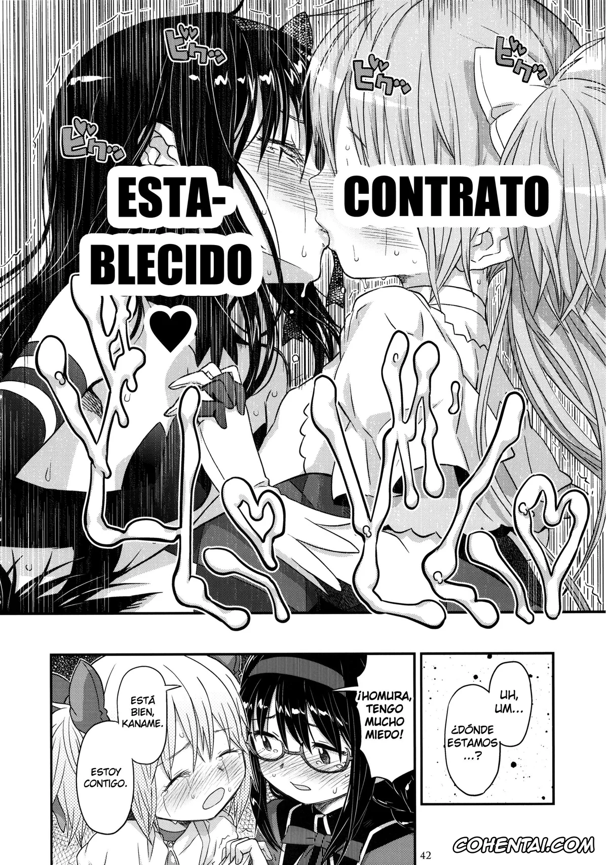 Puella Magi Madoka Magica hentai, Homura Akemi hentai, Madoka Kaname hentai, GIRLIE: EX (Puella Magi Madoka Magica), pagina 39