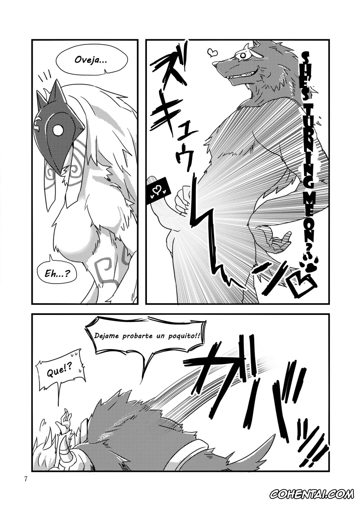 League of Legends porno, Kindred porno, Warwick porno, How does hunger feel? (League of Legends), pagina 5