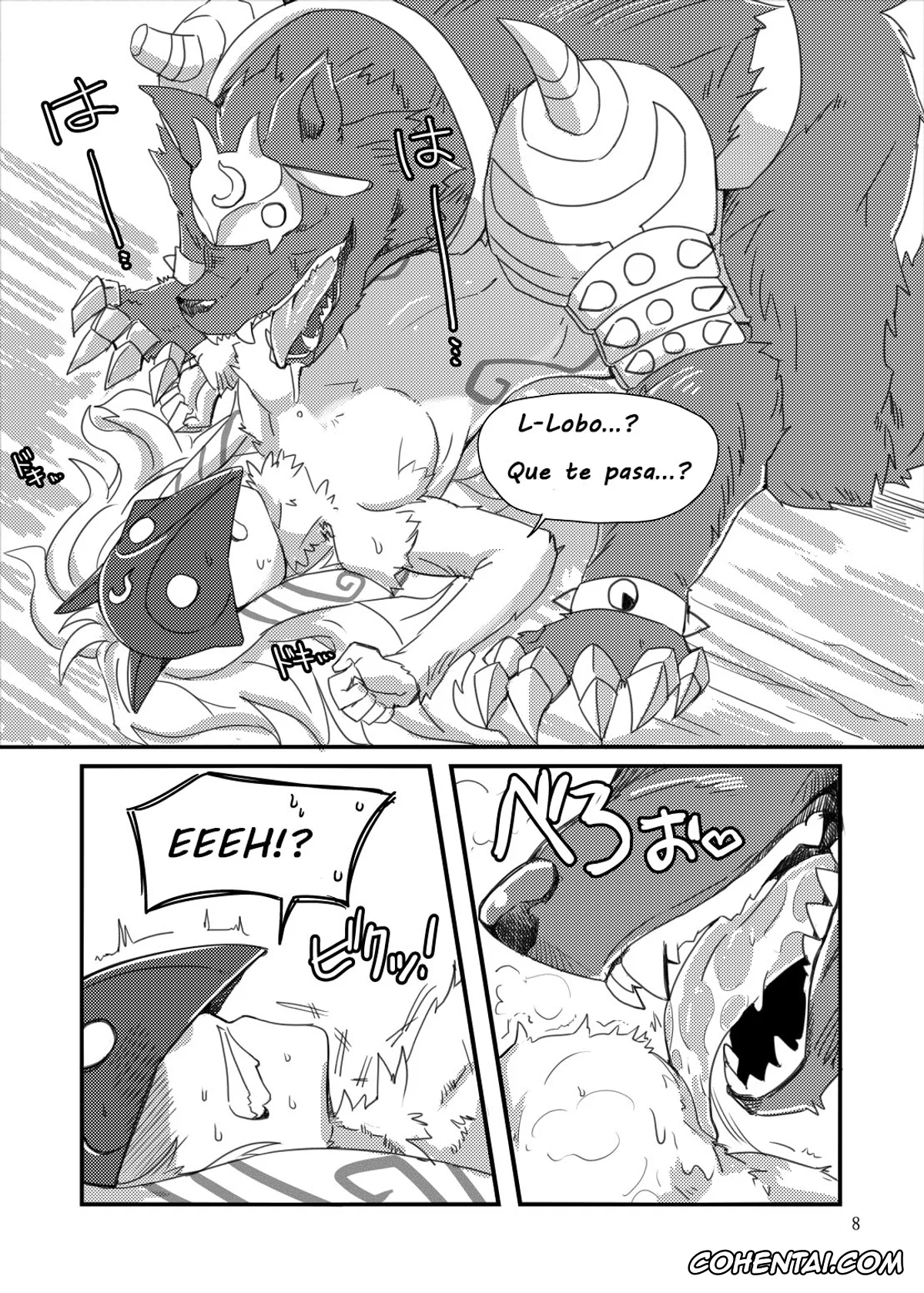 League of Legends hentai, Kindred hentai, Warwick hentai, How does hunger feel? (League of Legends), pagina 6