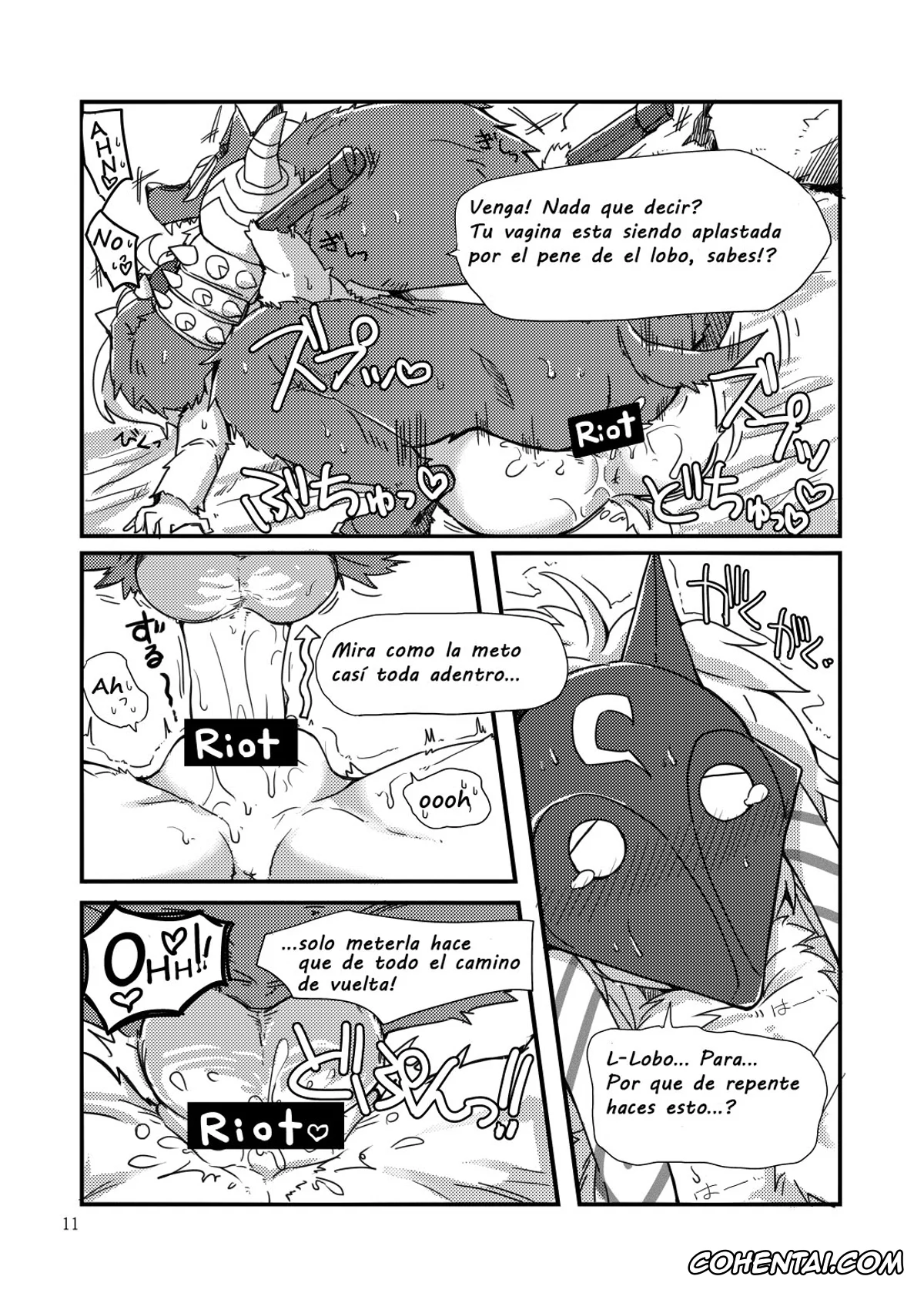 League of Legends hentai, Kindred hentai, Warwick hentai, How does hunger feel? (League of Legends), pagina 9