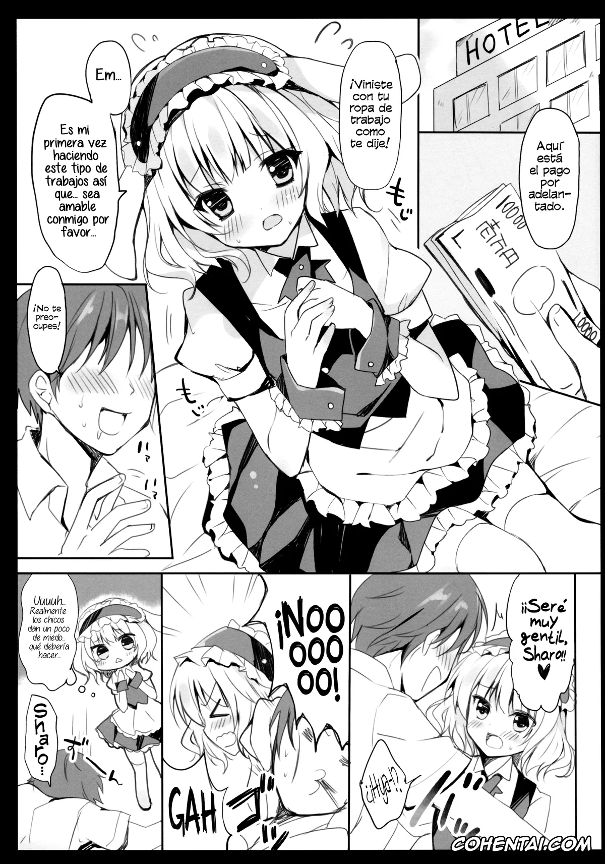 Gochuumon Wa Usagi Desu Ka | Is The Order A Rabbit hentai, Sharo Kirima hentai, Gochuumon wa Sharo-chan desu ka? (Gochuumon wa Usagi desu ka?), pagina 3
