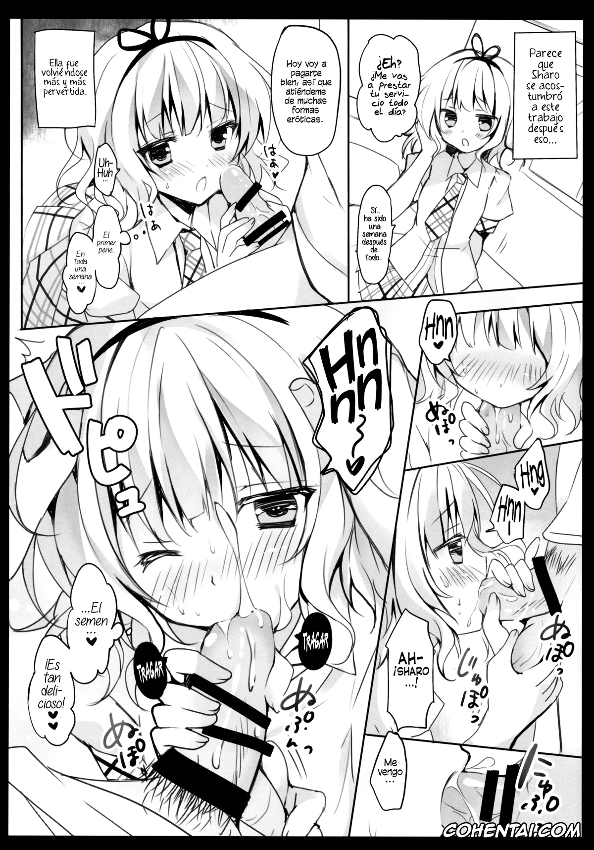 Gochuumon Wa Usagi Desu Ka | Is The Order A Rabbit xxx, Sharo Kirima xxx, Gochuumon wa Sharo-chan desu ka? (Gochuumon wa Usagi desu ka?), pagina 10