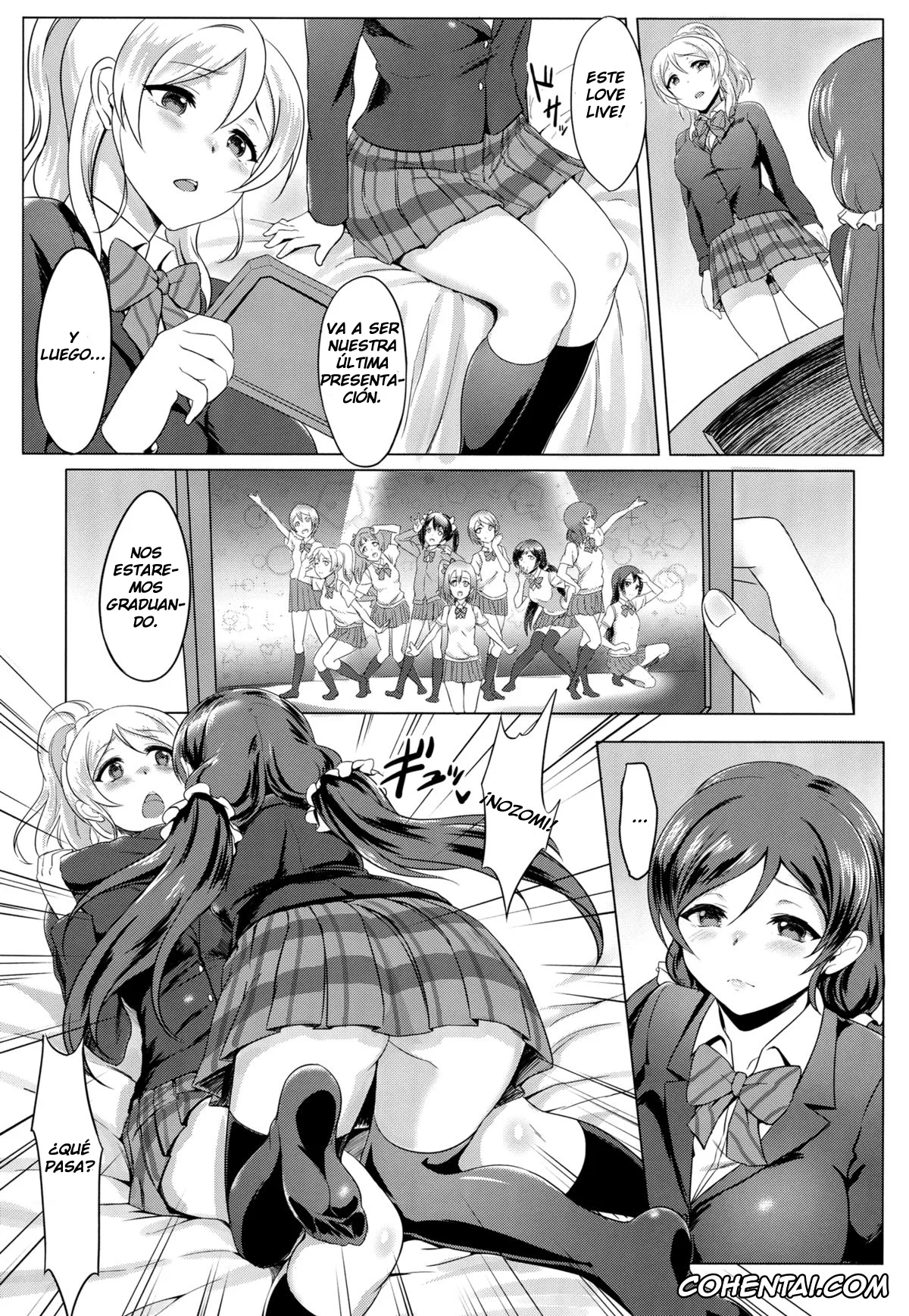 Love Live! hentai, Eli Ayase hentai, Nozomi Tojo hentai, Michitarita Lonely (Love Live!), pagina 6