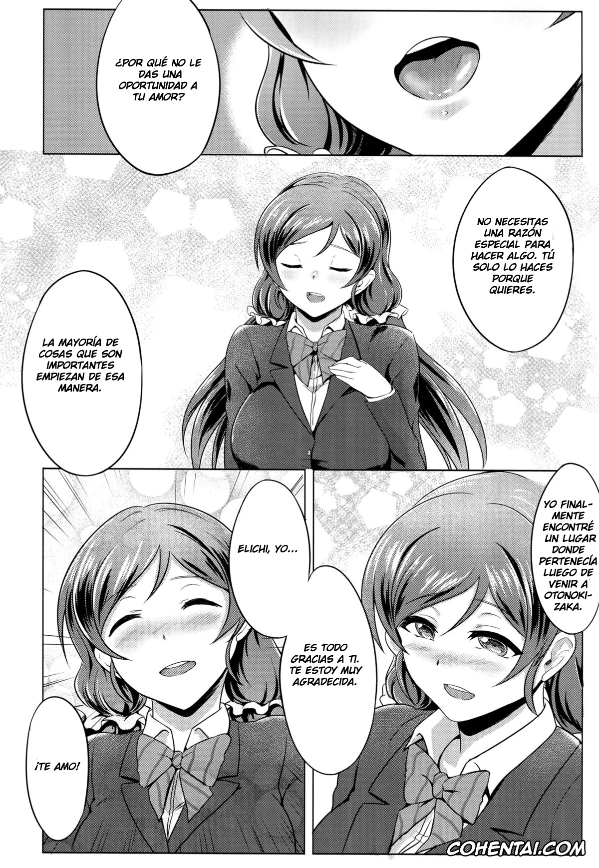Love Live! porno, Eli Ayase porno, Nozomi Tojo porno, Michitarita Lonely (Love Live!), pagina 14