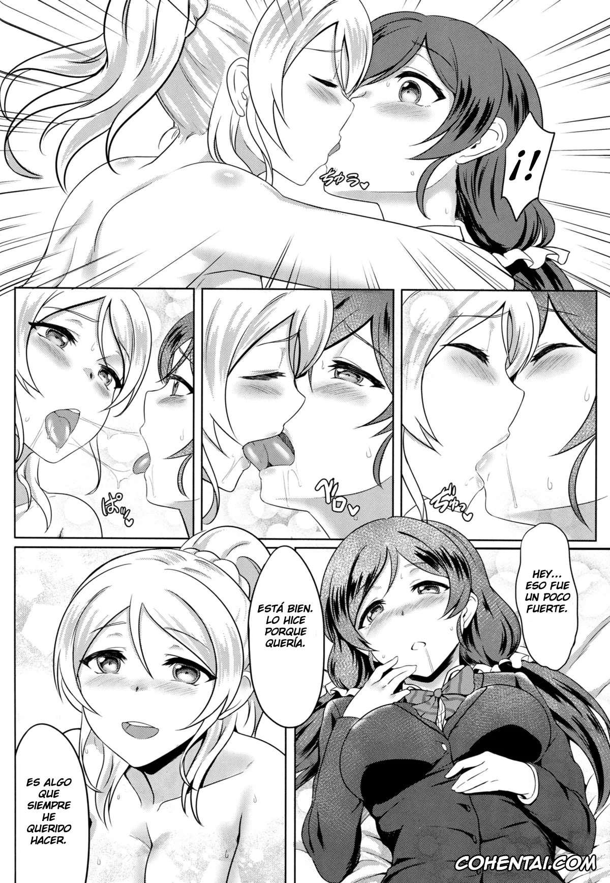 Love Live! hentai, Eli Ayase hentai, Nozomi Tojo hentai, Michitarita Lonely (Love Live!), pagina 15