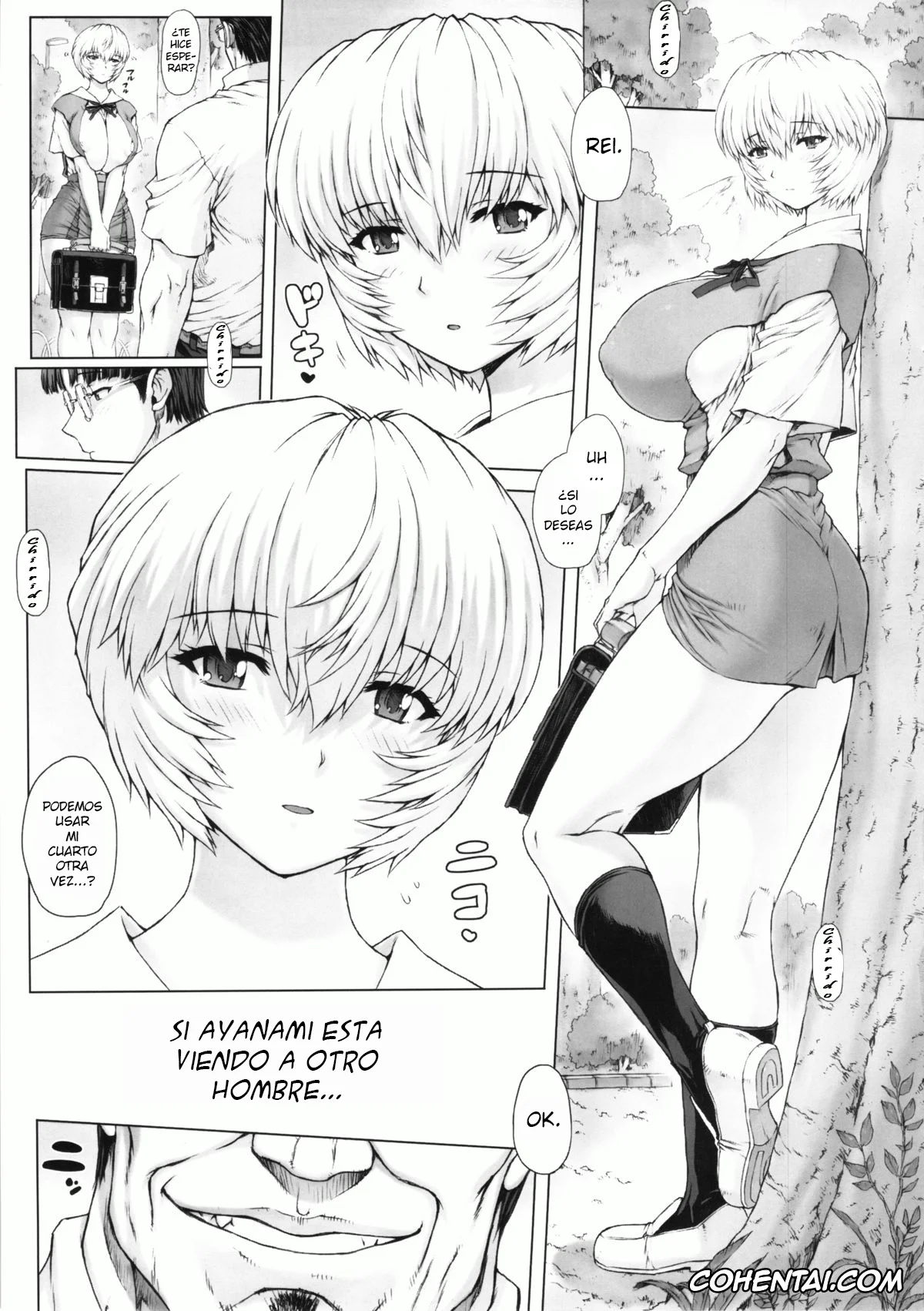 Neon Genesis Evangelion porno, Rei Ayanami porno, Ayanami Dai 5 Kai (Neon Genesis Evangelion), pagina 5