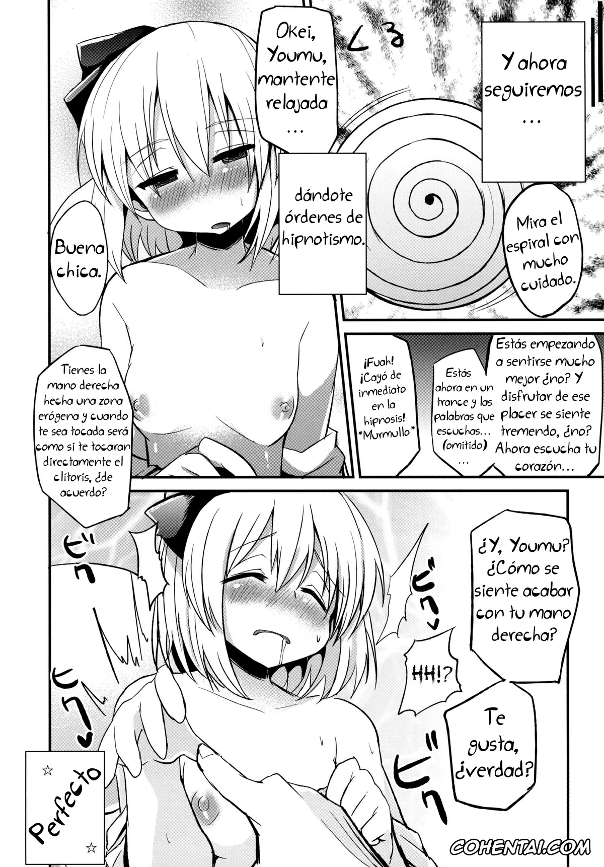 Touhou Project hentai, Youmu Konpaku hentai, Kokumaro Youmu (Touhou Project), pagina 9