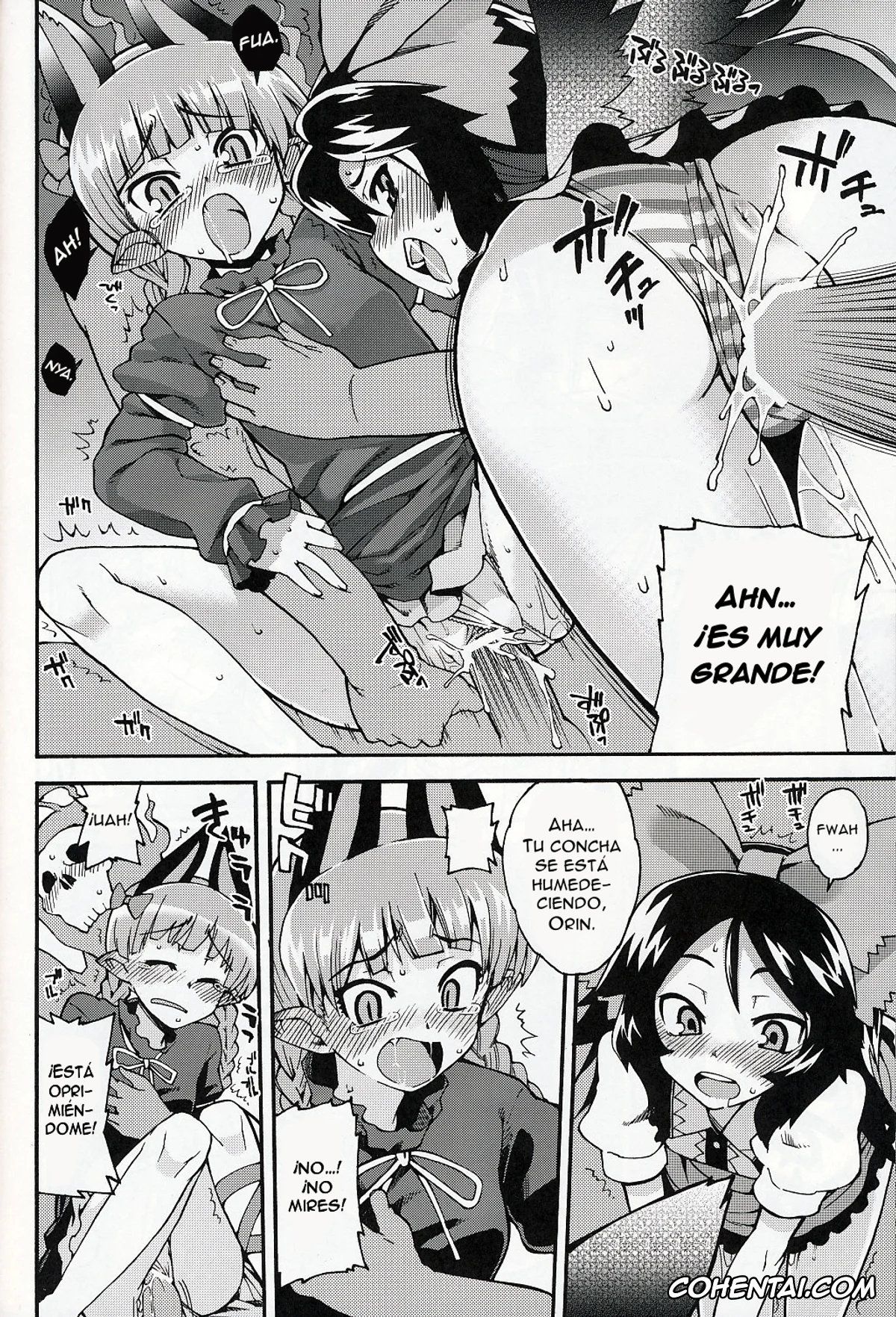 Touhou Project porno, Rin Kaenbyou porno, Utsuho Reiuji porno, Neko to Karasu wa Satorarezu (Touhou Project), pagina 11