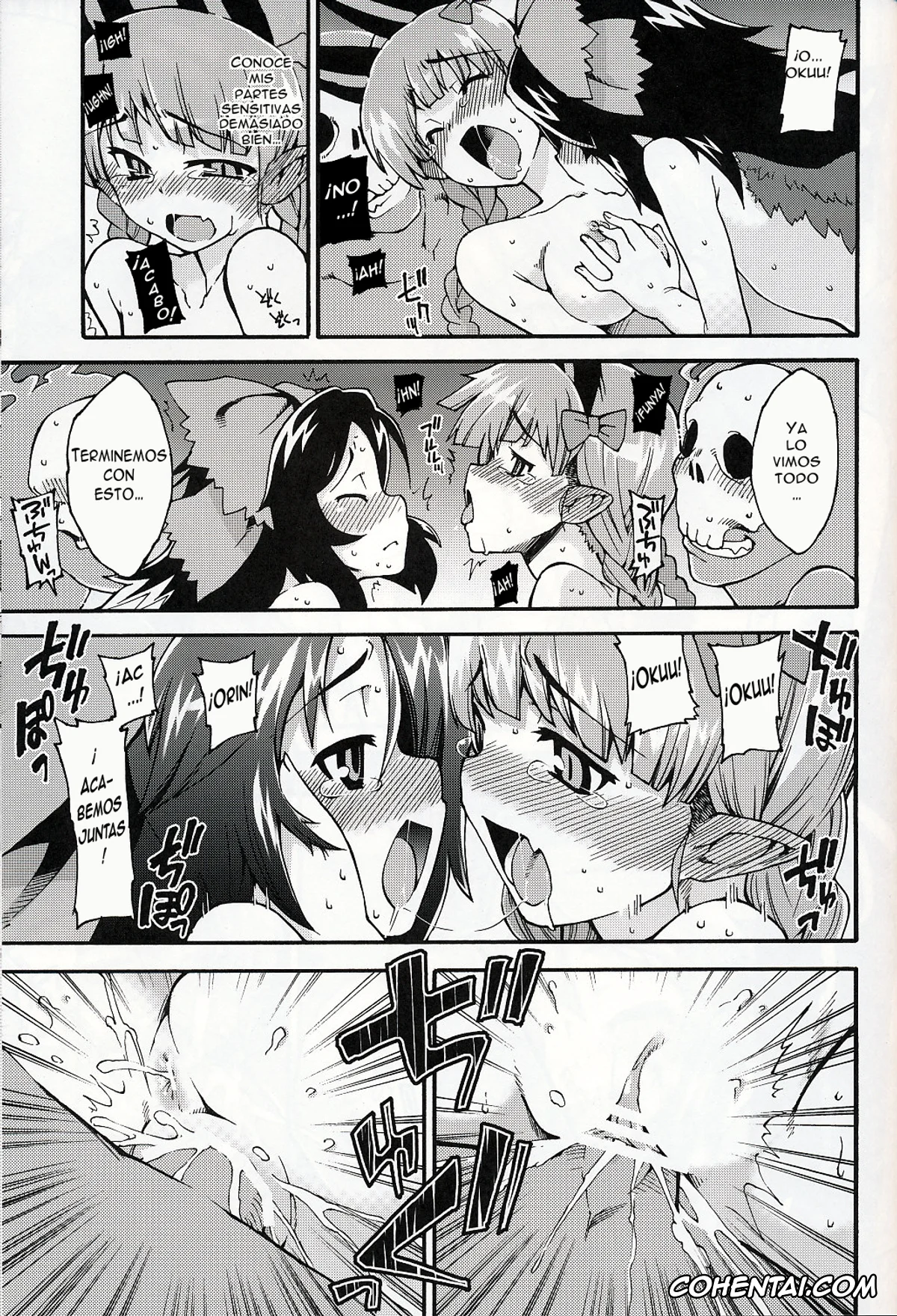 Touhou Project porno, Rin Kaenbyou porno, Utsuho Reiuji porno, Neko to Karasu wa Satorarezu (Touhou Project), pagina 20