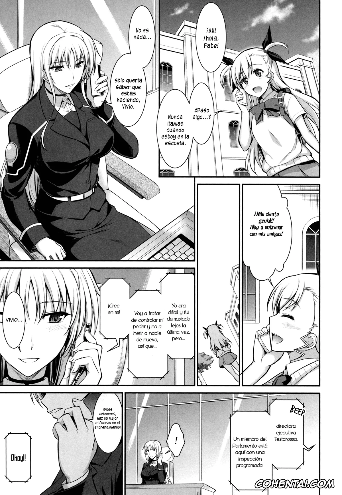 Mahou Shoujo Lyrical Nanoha | Magical Girl Lyrical Nanoha porno, Fate Testarossa porno, Mesu Kagura -Fate Hen 2- (Mahou Shoujo Lyrical Nanoha), pagina 2