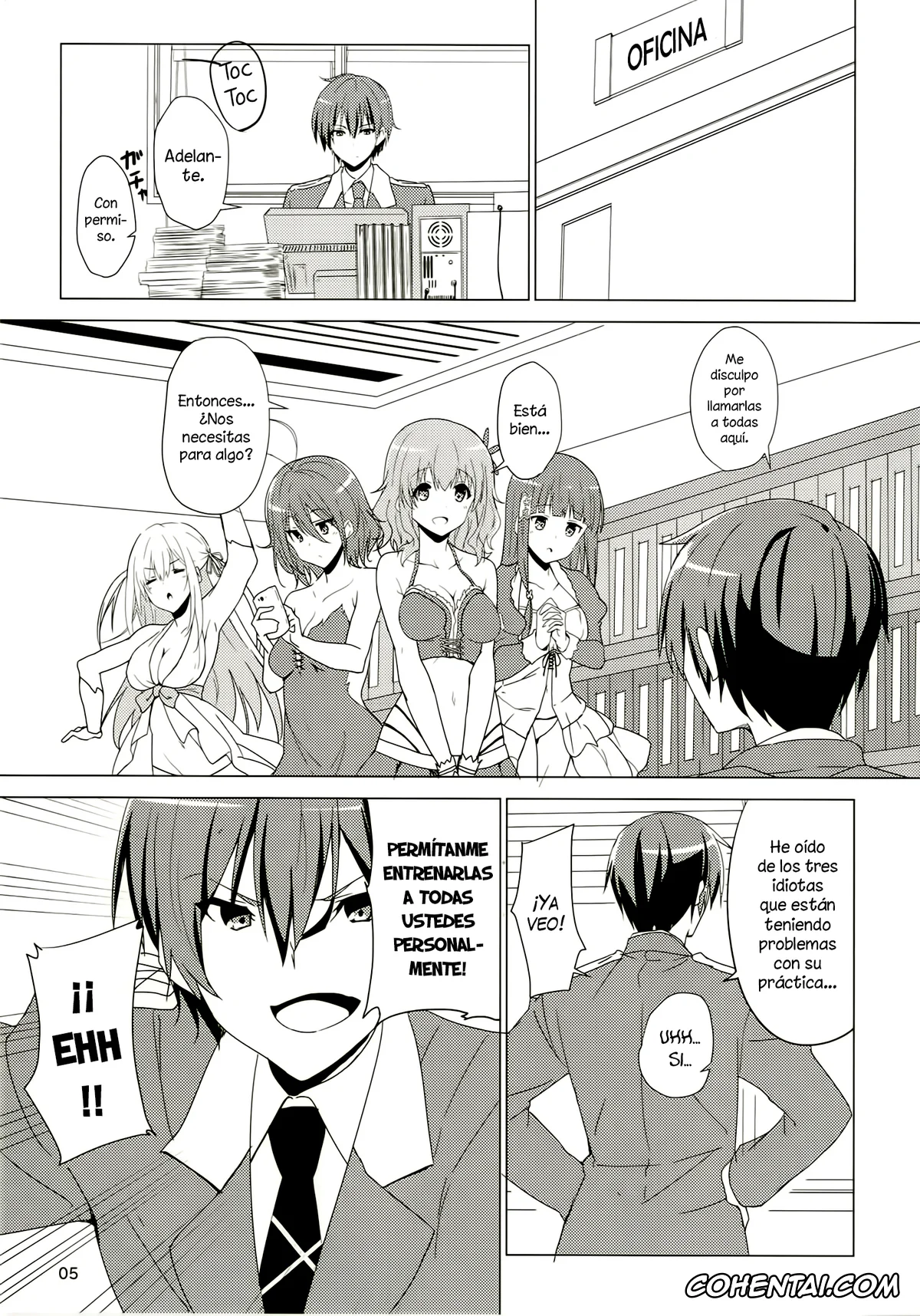 Amagi Brilliant Park xxx, Muse xxx, Salama xxx, Seiya Kanie xxx, Sylphy xxx, Elementario de Ikimashou! (Amagi Brilliant Park), pagina 4