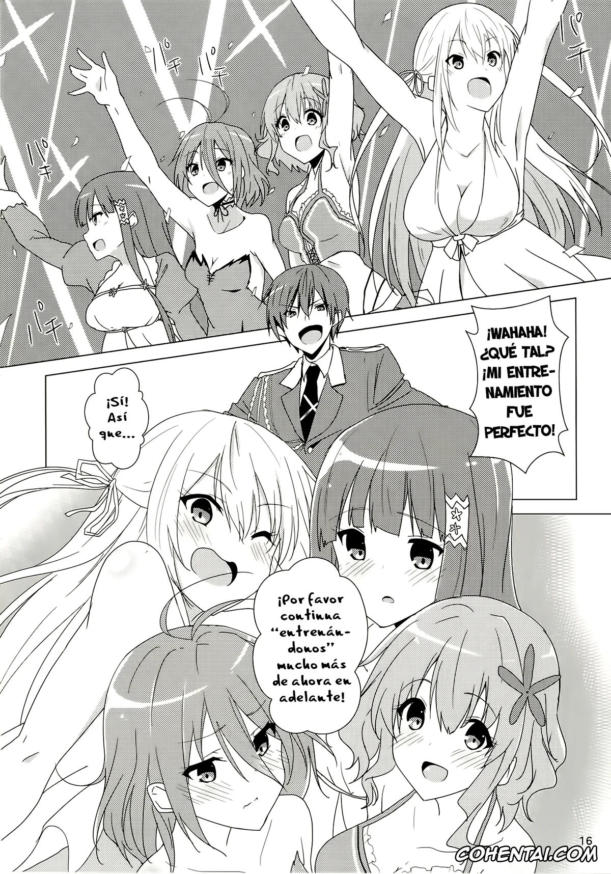 Amagi Brilliant Park hentai, Muse hentai, Salama hentai, Seiya Kanie hentai, Sylphy hentai, Elementario de Ikimashou! (Amagi Brilliant Park), pagina 15