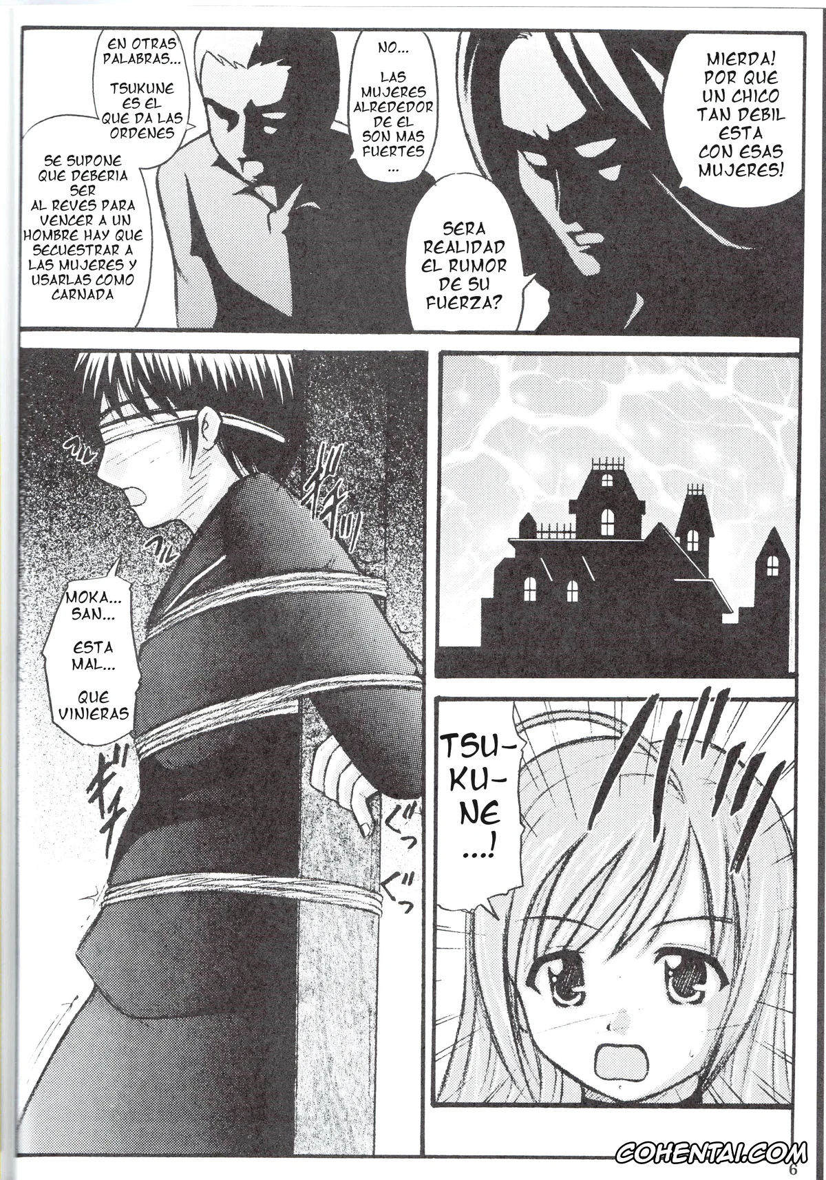 Rosario Vampire xxx, Kurumu Kurono xxx, Moka Akashiya xxx, Yukari Sendo xxx, Youkai Gakuen Yuukai Annai (Rosario +Vampire), pagina 7
