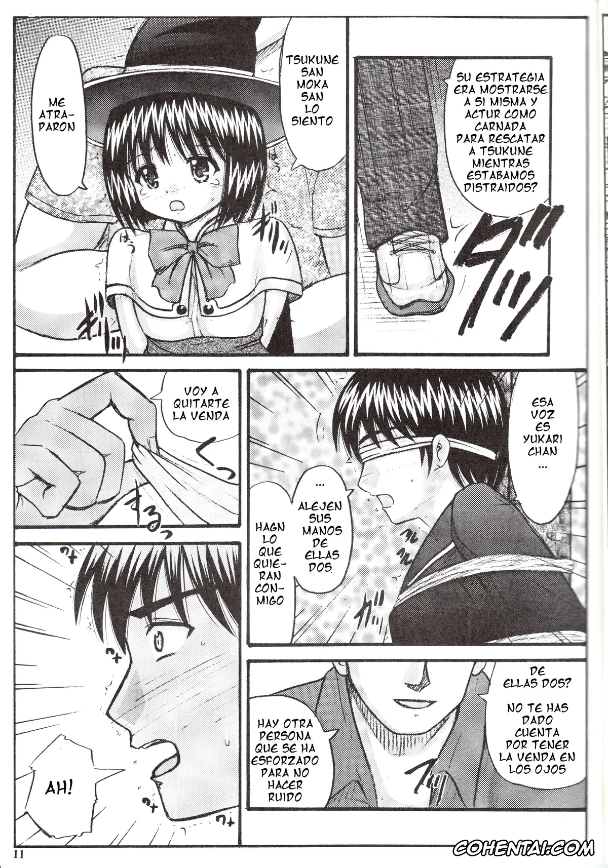 Rosario Vampire hentai, Kurumu Kurono hentai, Moka Akashiya hentai, Yukari Sendo hentai, Youkai Gakuen Yuukai Annai (Rosario +Vampire), pagina 12