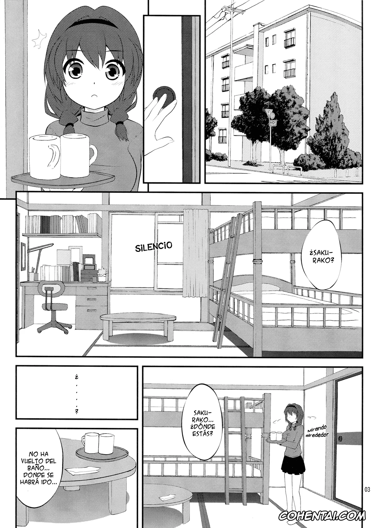 YuruYuri porno, Himawari Furutani porno, Sakurako Ohmuro porno, Himegoto Flowers (YuruYuri), pagina 2