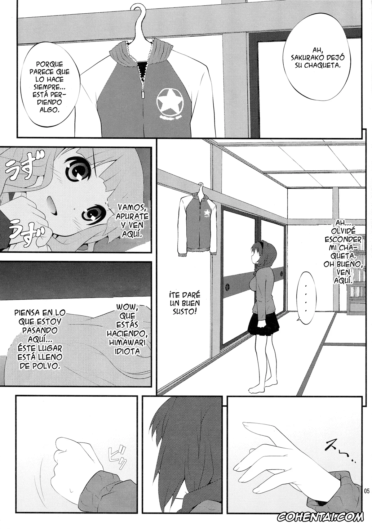 YuruYuri xxx, Himawari Furutani xxx, Sakurako Ohmuro xxx, Himegoto Flowers (YuruYuri), pagina 4