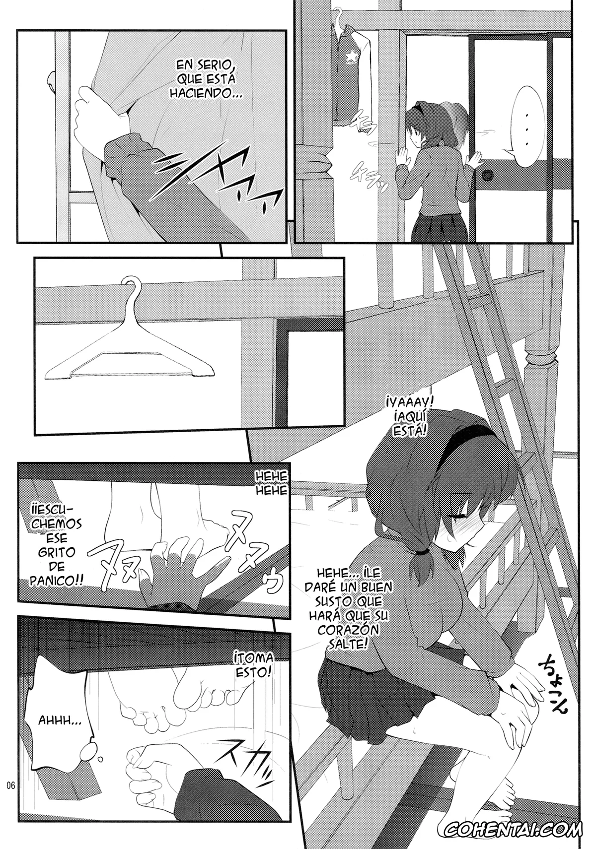 YuruYuri porno, Himawari Furutani porno, Sakurako Ohmuro porno, Himegoto Flowers (YuruYuri), pagina 5