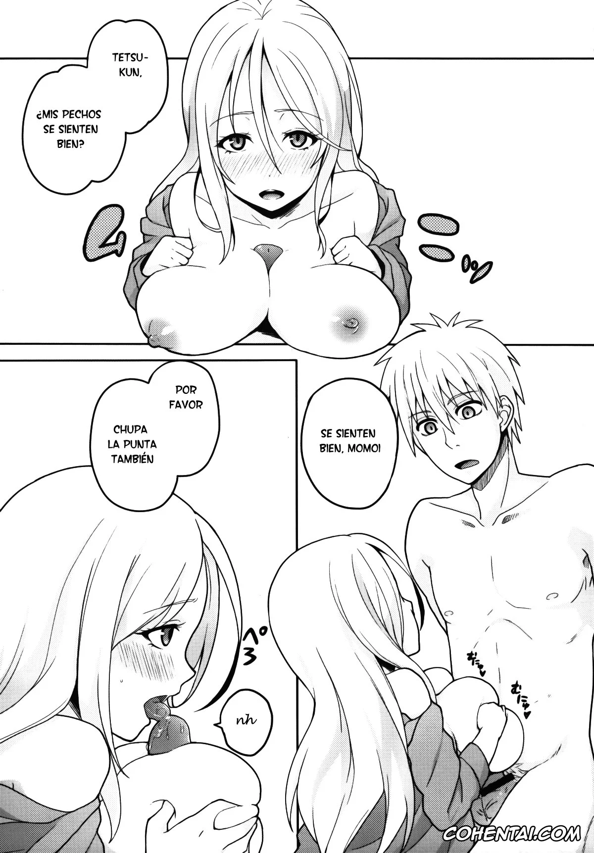Kuroko No Basuke xxx, Satsuki Momoi xxx, Tetsuya Kuroko xxx, MomoKuro Ecchi (Kuroko no Basuke), pagina 4