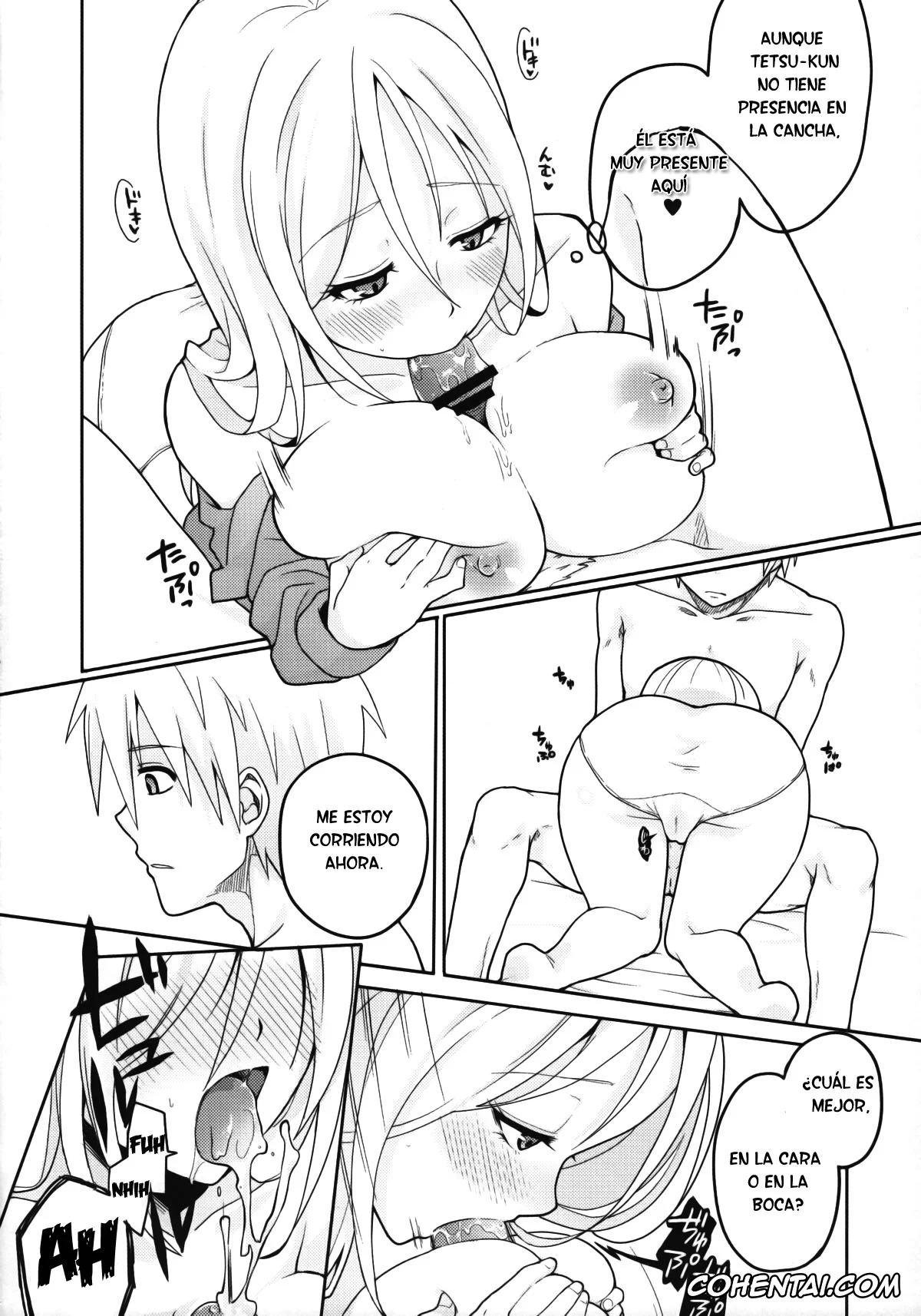 Kuroko No Basuke porno, Satsuki Momoi porno, Tetsuya Kuroko porno, MomoKuro Ecchi (Kuroko no Basuke), pagina 5