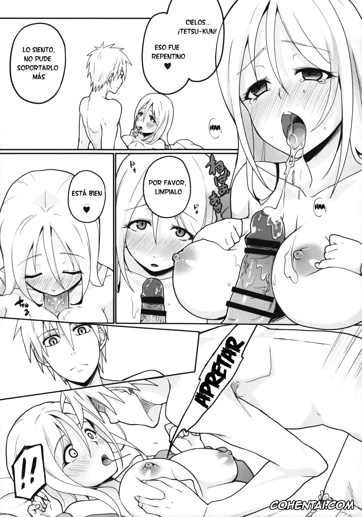Kuroko No Basuke hentai, Satsuki Momoi hentai, Tetsuya Kuroko hentai, MomoKuro Ecchi (Kuroko no Basuke), pagina 6