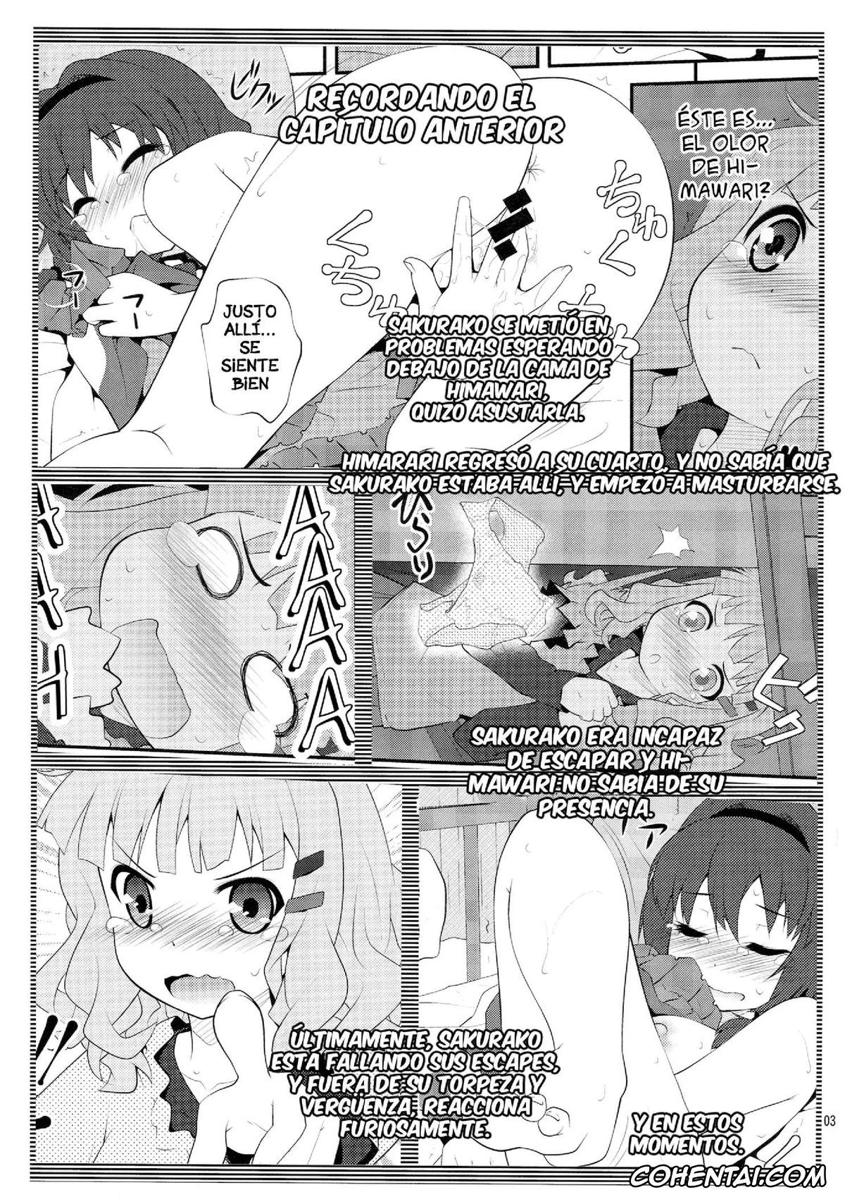 YuruYuri porno, Himawari Furutani porno, Sakurako Ohmuro porno, Himegoto Flowers 2 (YuruYuri), pagina 2
