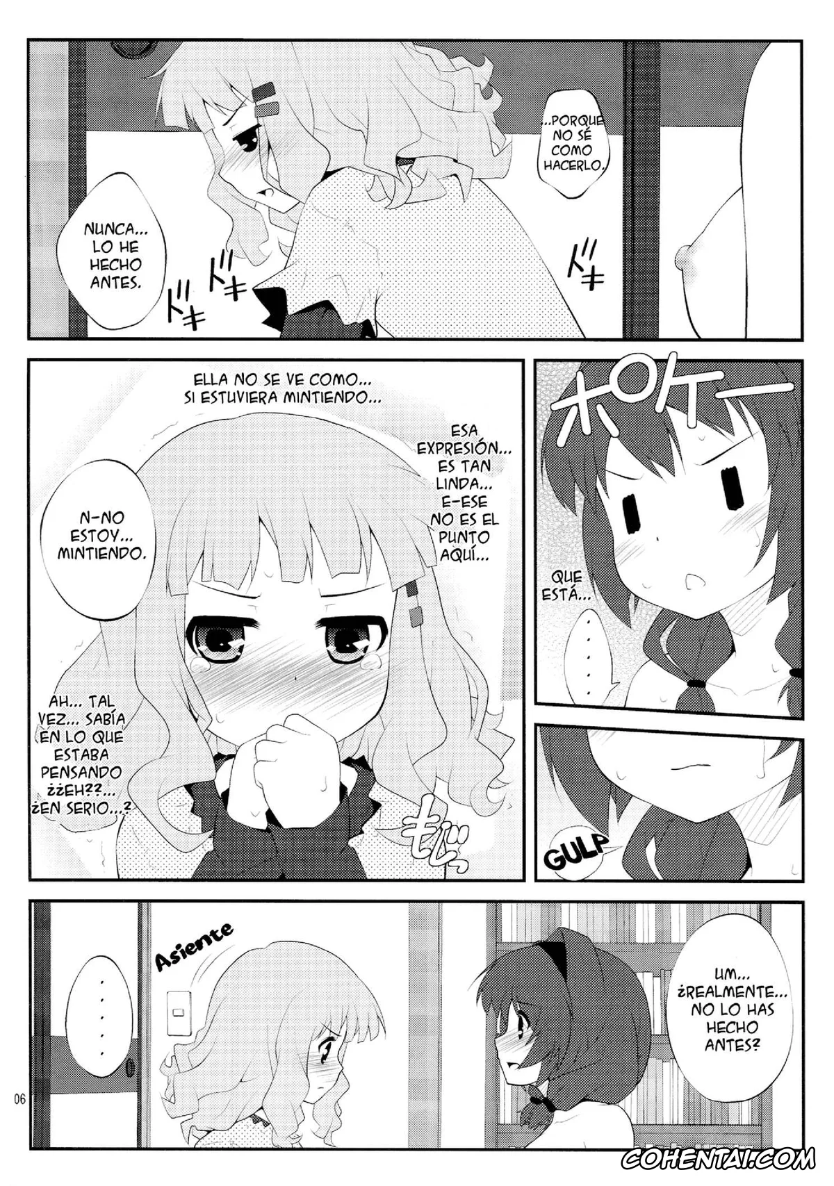 YuruYuri porno, Himawari Furutani porno, Sakurako Ohmuro porno, Himegoto Flowers 2 (YuruYuri), pagina 5