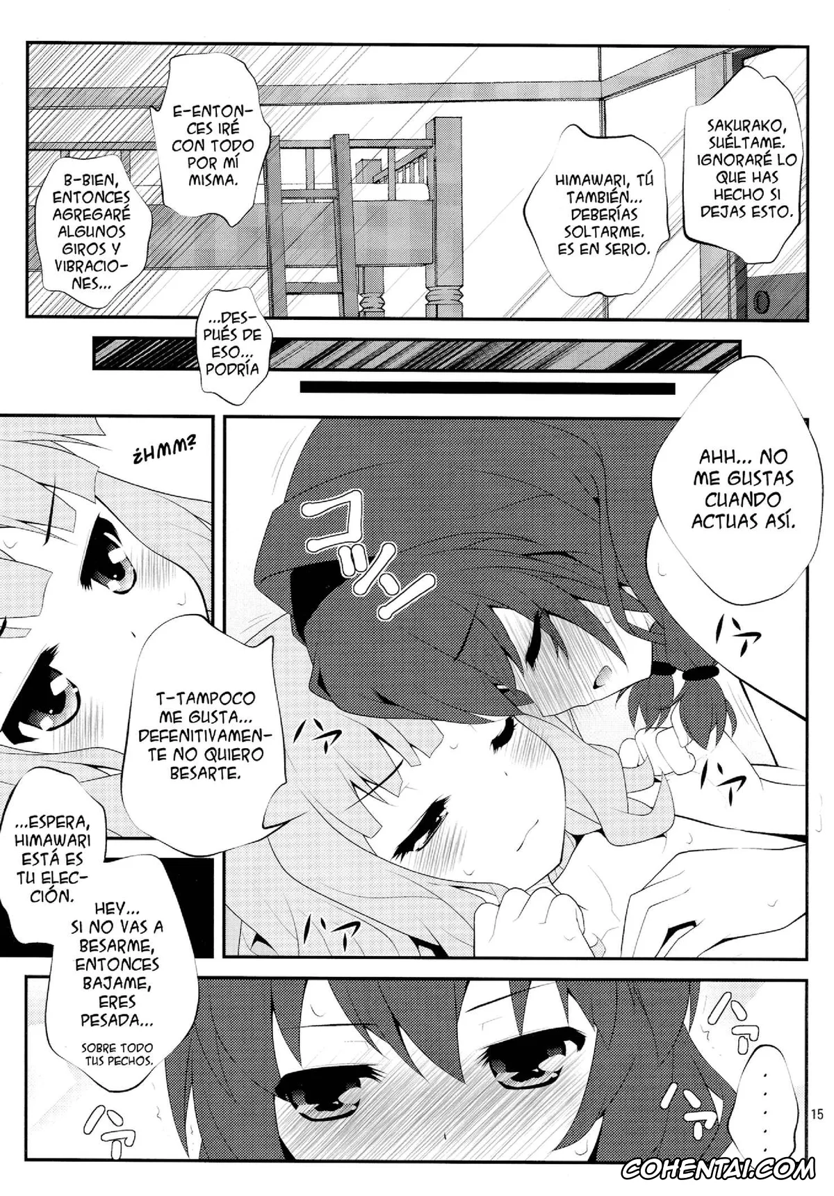 YuruYuri porno, Himawari Furutani porno, Sakurako Ohmuro porno, Himegoto Flowers 2 (YuruYuri), pagina 14