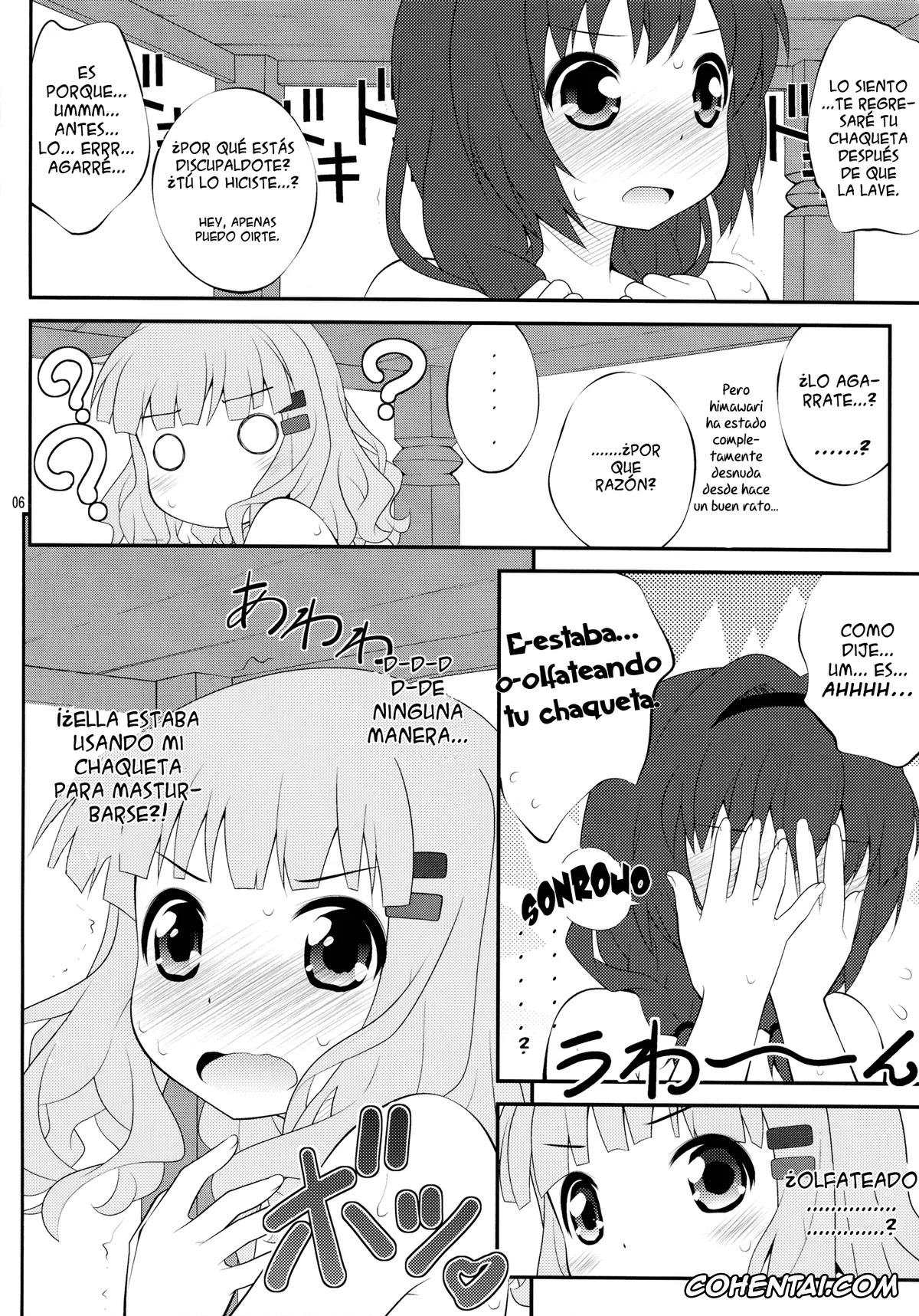 YuruYuri porno, Himawari Furutani porno, Sakurako Ohmuro porno, Himegoto Flowers 3 (YuruYuri), pagina 5