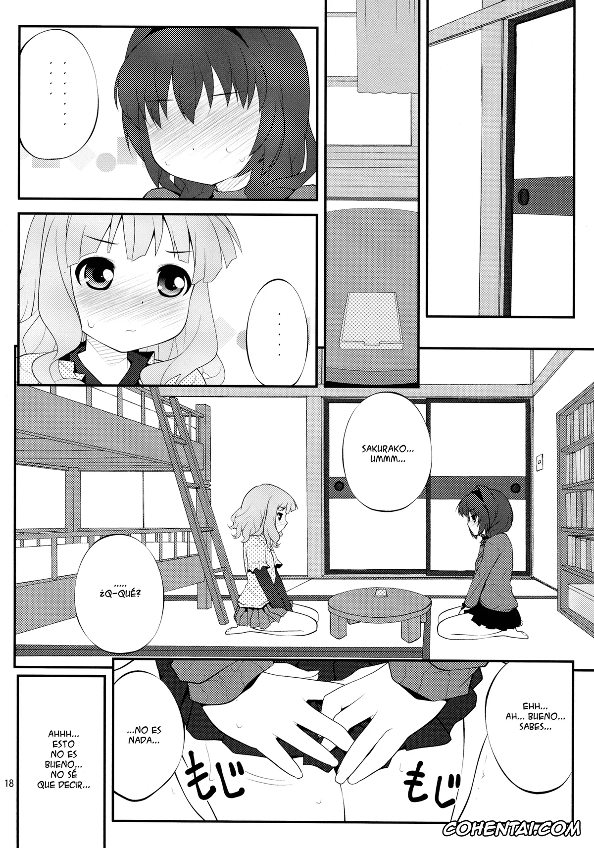 YuruYuri porno, Himawari Furutani porno, Sakurako Ohmuro porno, Himegoto Flowers 3 (YuruYuri), pagina 17