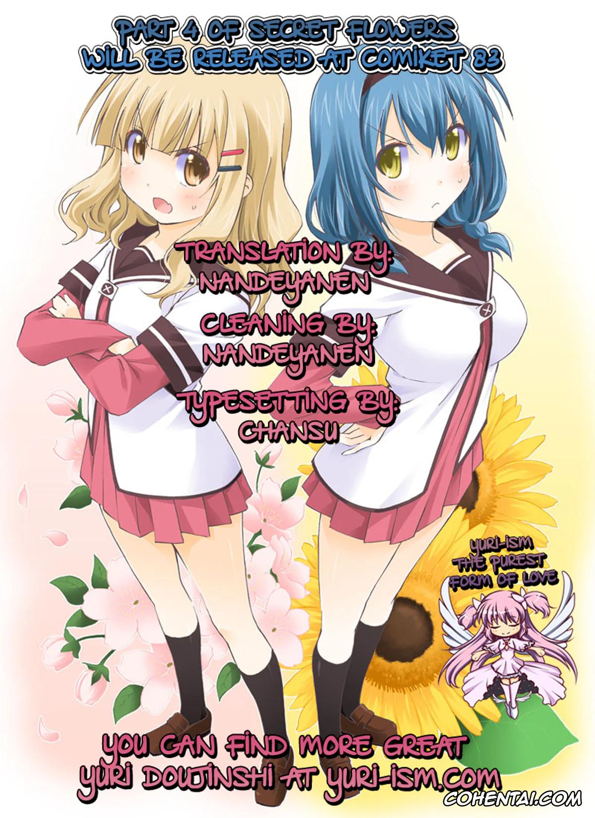 YuruYuri porno, Himawari Furutani porno, Sakurako Ohmuro porno, Himegoto Flowers 3 (YuruYuri), pagina 23