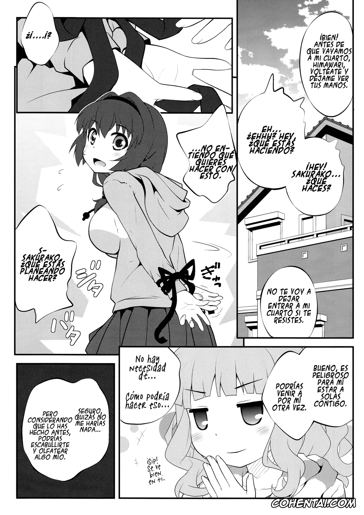 YuruYuri porno, Himawari Furutani porno, Sakurako Ohmuro porno, Himegoto Flowers 4 (YuruYuri), pagina 5